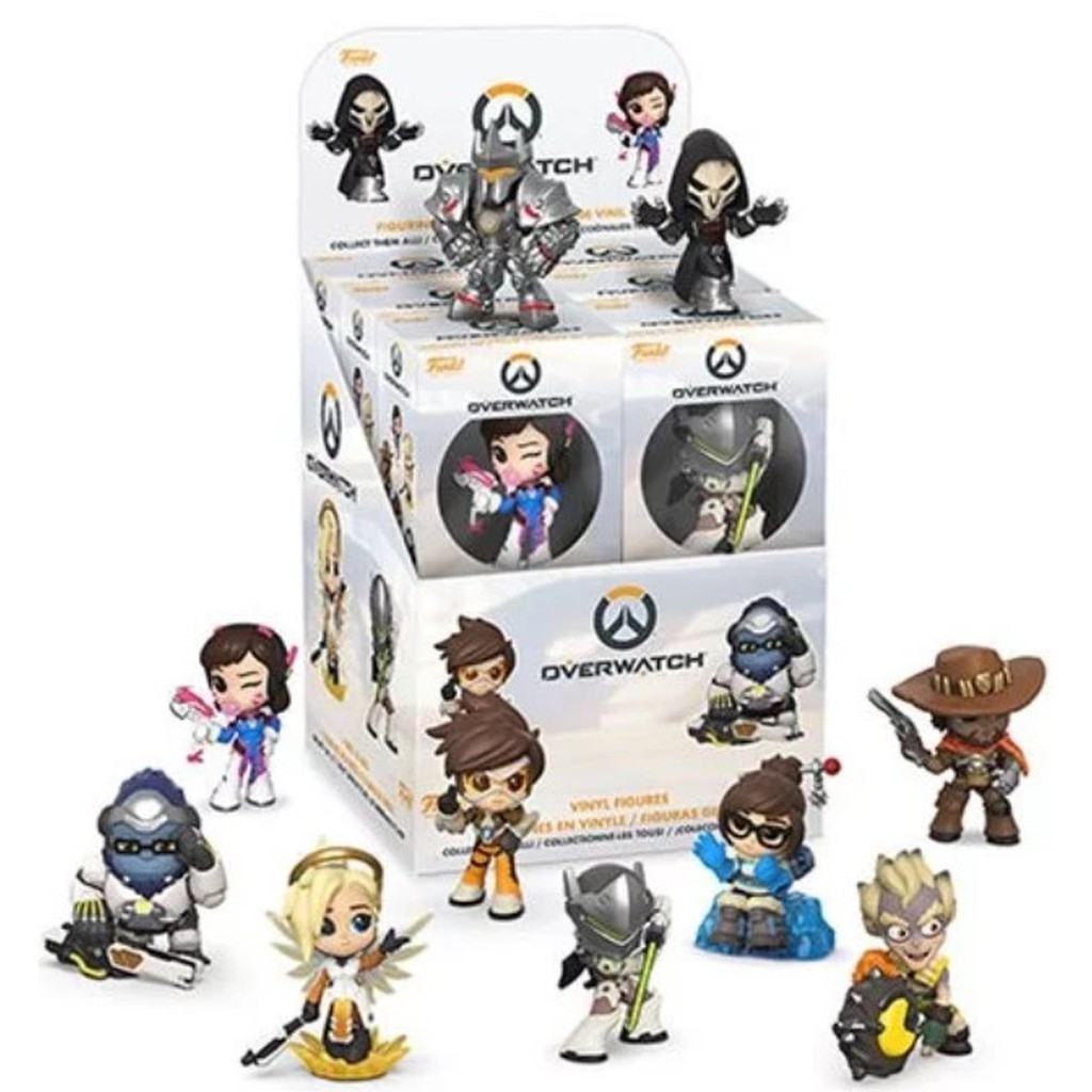 OVERWATCH   FUNKO MYSTERY MINI SEALD CASE 12 BLIND BOXS