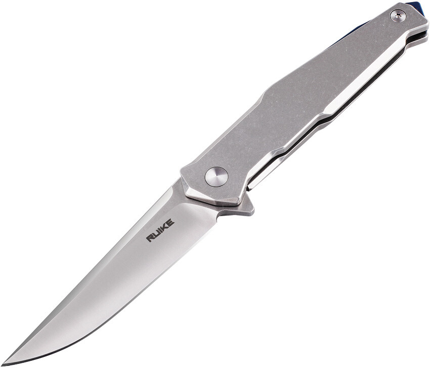 Ruike P108 Framelock & BetaPlus Lock 14C28N Stainless Satin Folding Knife P108SF