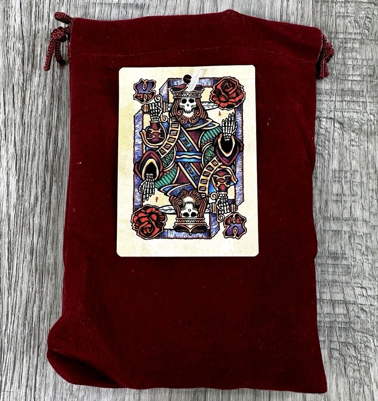 Grateful Dead Liquid Blue Playing Cards 1992 Extremely Rare Sealed In Bag W/ Tag