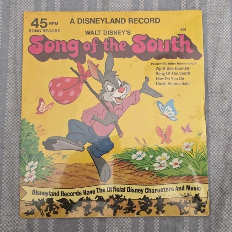 Sealed Walt Disney's Song Of The South 45 RPM Record