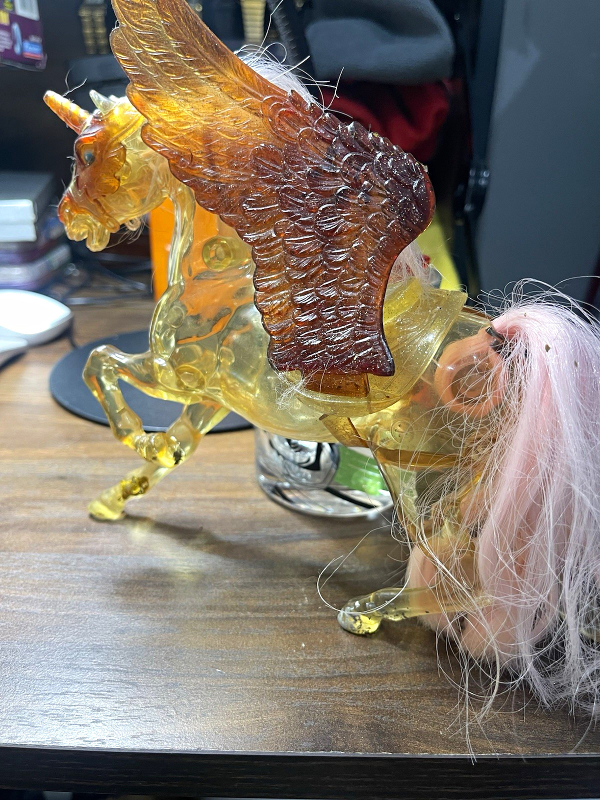 Vintage She-ra Princess Of Power Crystal Sun Dancer Horse Figure