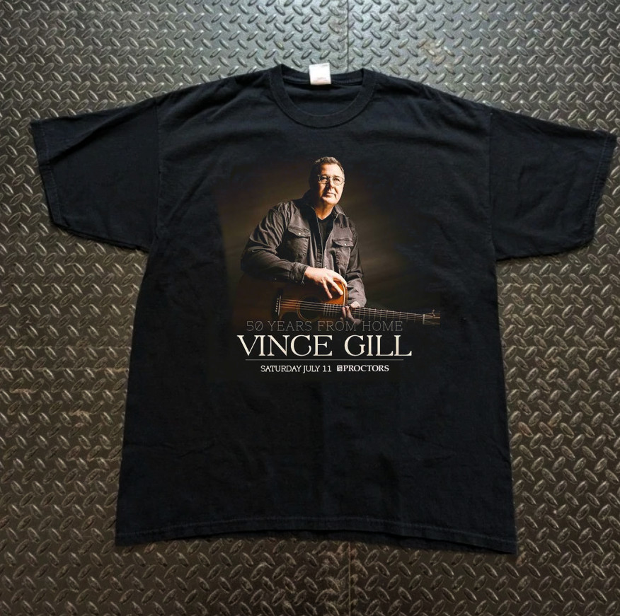 50 Years From Home Vince Gill T-shirt Cotton Unisex S-234XL BM064