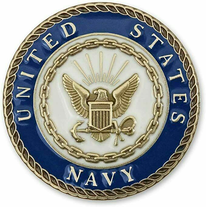 Metal Lapel Pin USN Pin Navy Emblem United States Navy Logo New