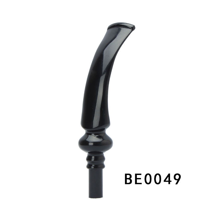 3mm Acrylic Bent Pipe Stem Curved Mouthpiece For Briar Freehand Tobacco Pipe DIY