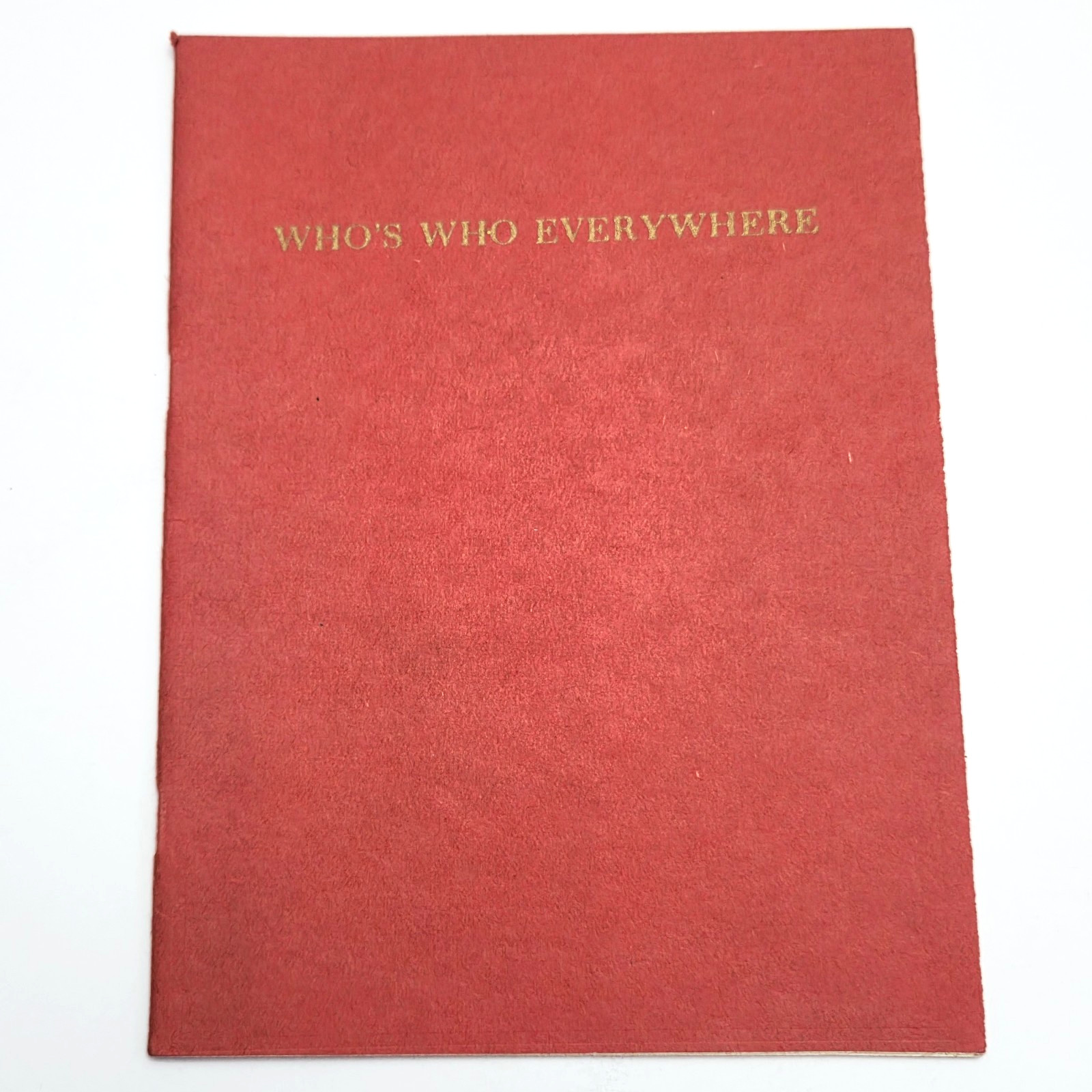 1926 Chrysler Who's Who Everywhere Dealer Sales Brochure Famous Owners Book