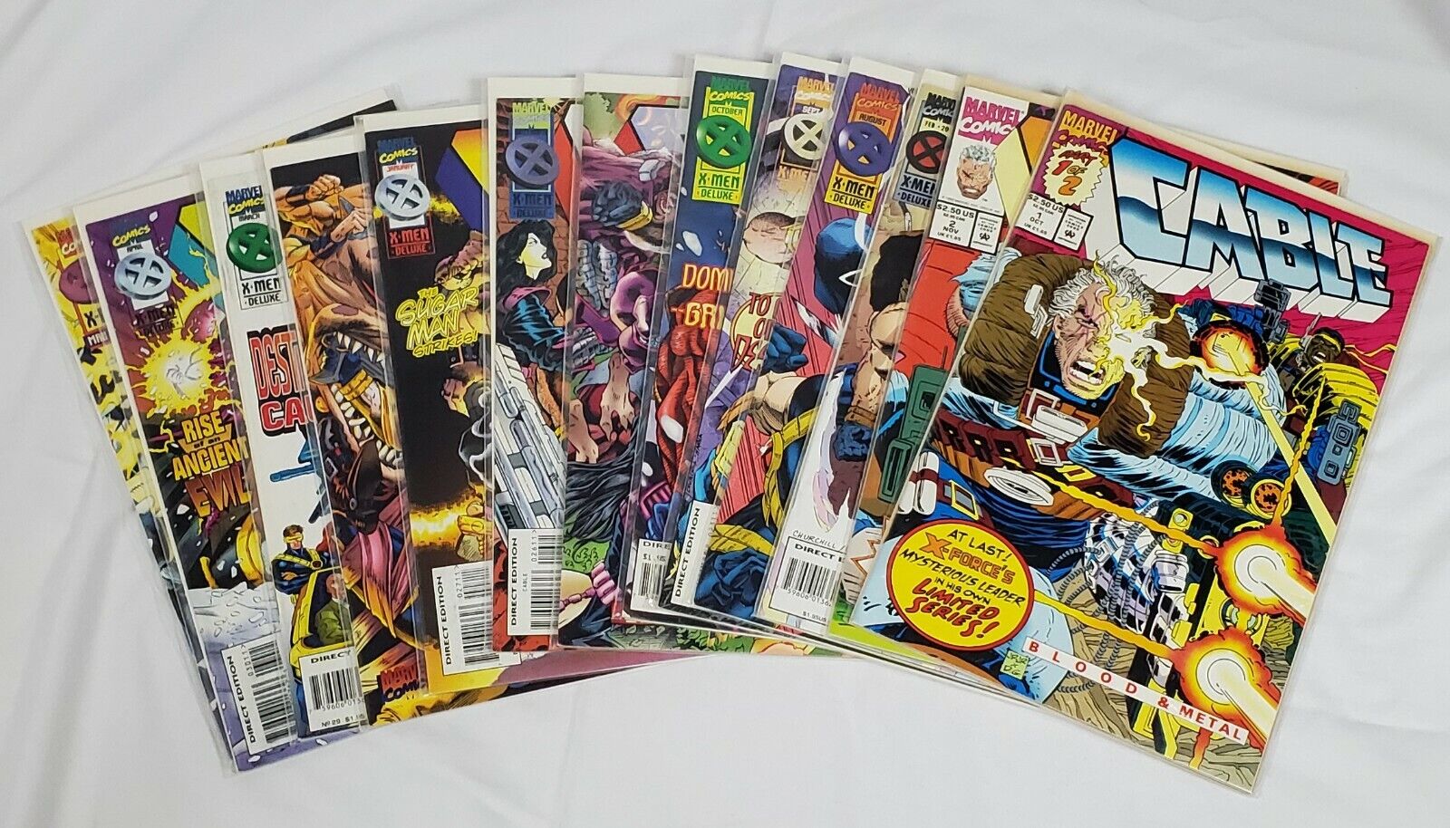 Marvel Comics Cable Lot of 12 X-man, X-men