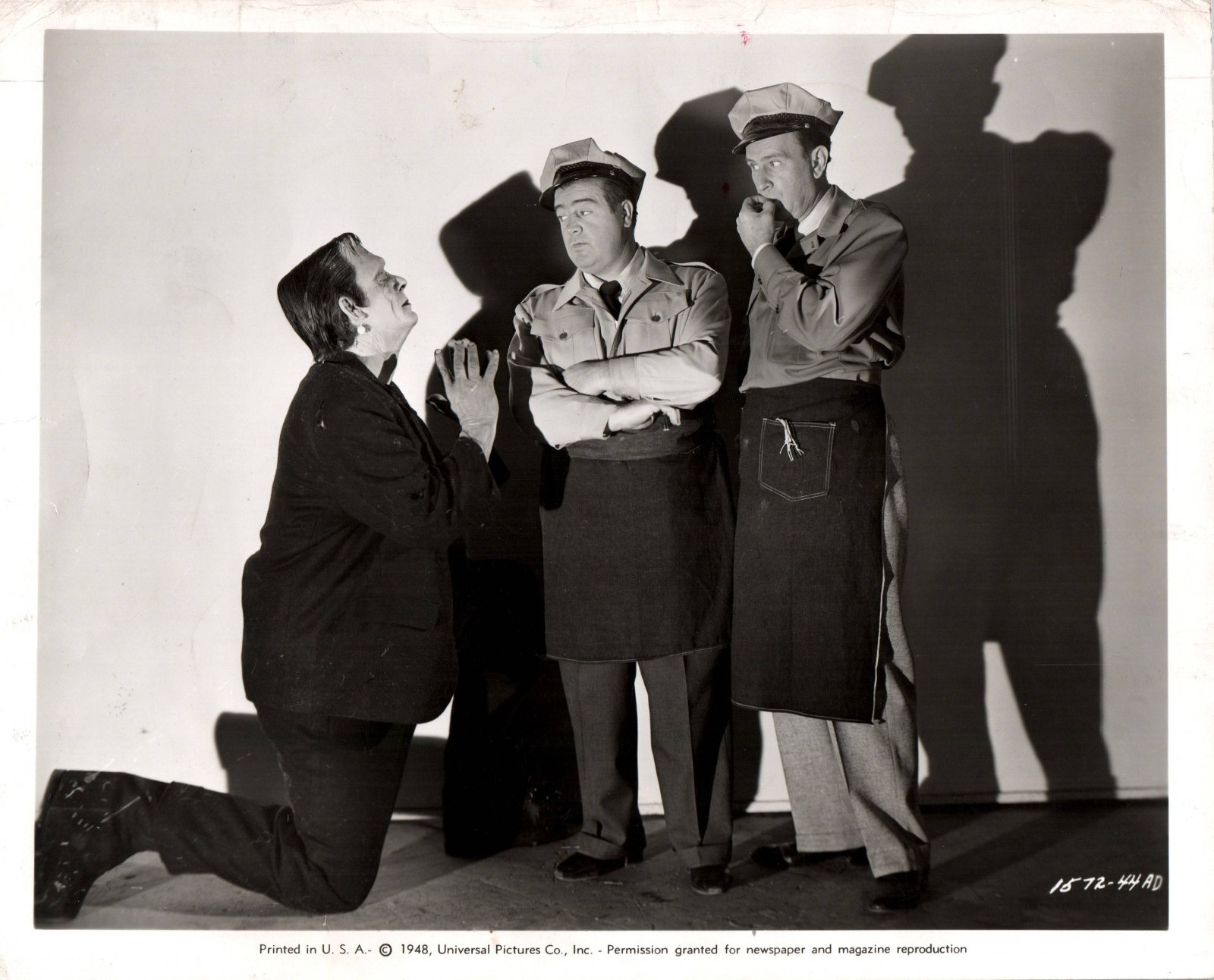 1948 Abbott & Costello Meet Frankenstein Glenn Strange PORTRAIT PHOTO MA63