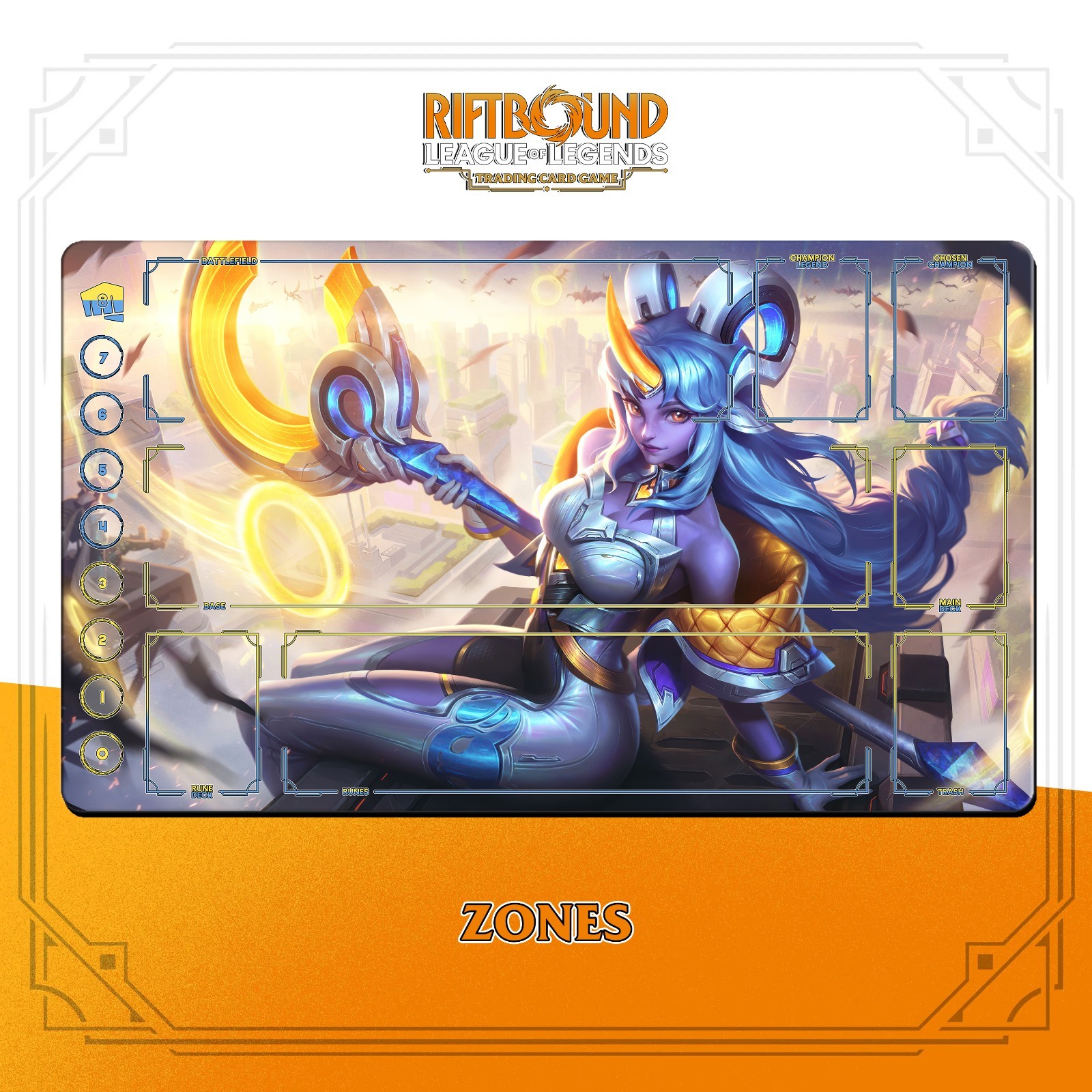 Playmat RIFTBOUND LOL TCG 24x14