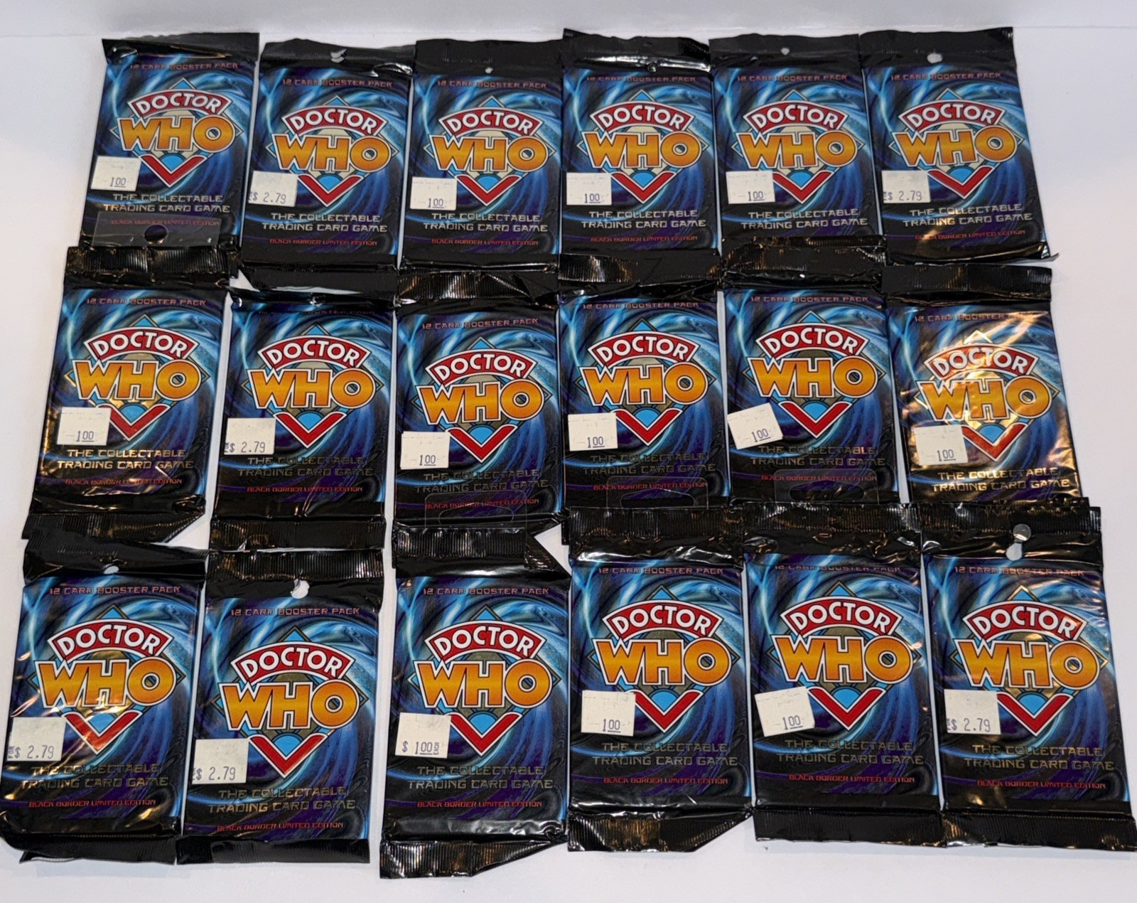 NEW Lot 18 Packages Doctor Who The Collectible Trading Card Game Booster Packs NEW Lot 18 Packages Doctor Who The Collectible Trading Card Game Booster Packs