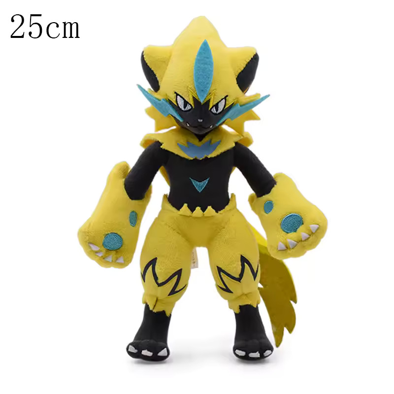 Pokemon Zeraora Plush Toy Stuffed Doll Kids Gift