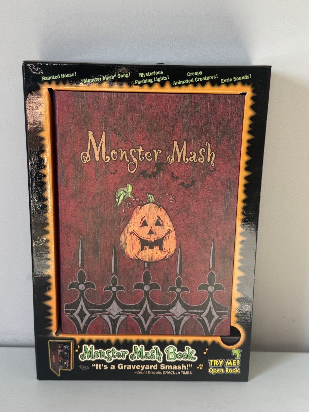 Monster Mash Bobby Pickett Halloween Blue Ridge Designs Book Vintage NIB