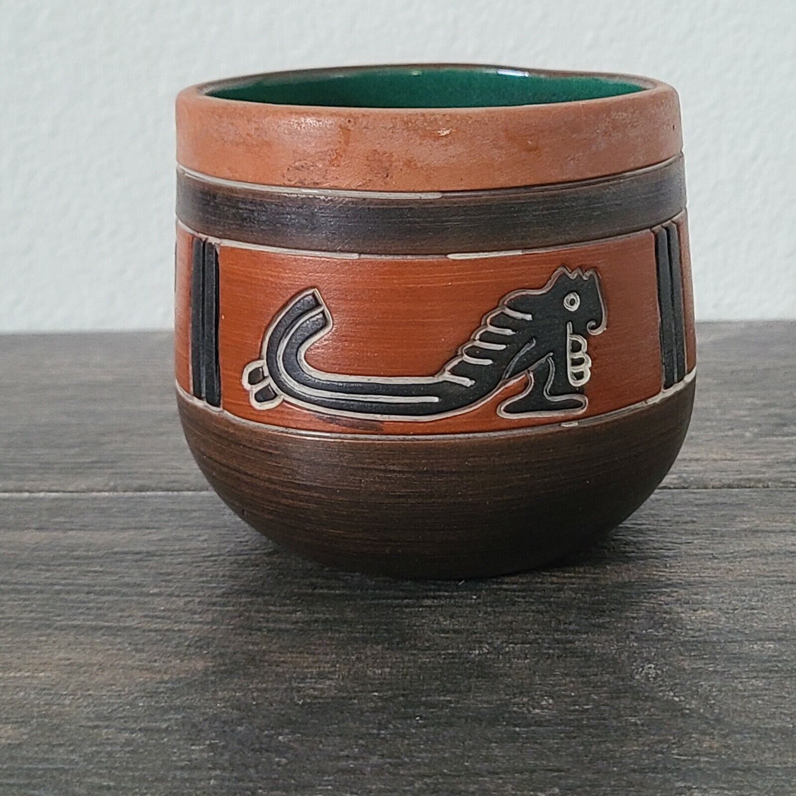TEXCOCO Mexico Pottery Vase