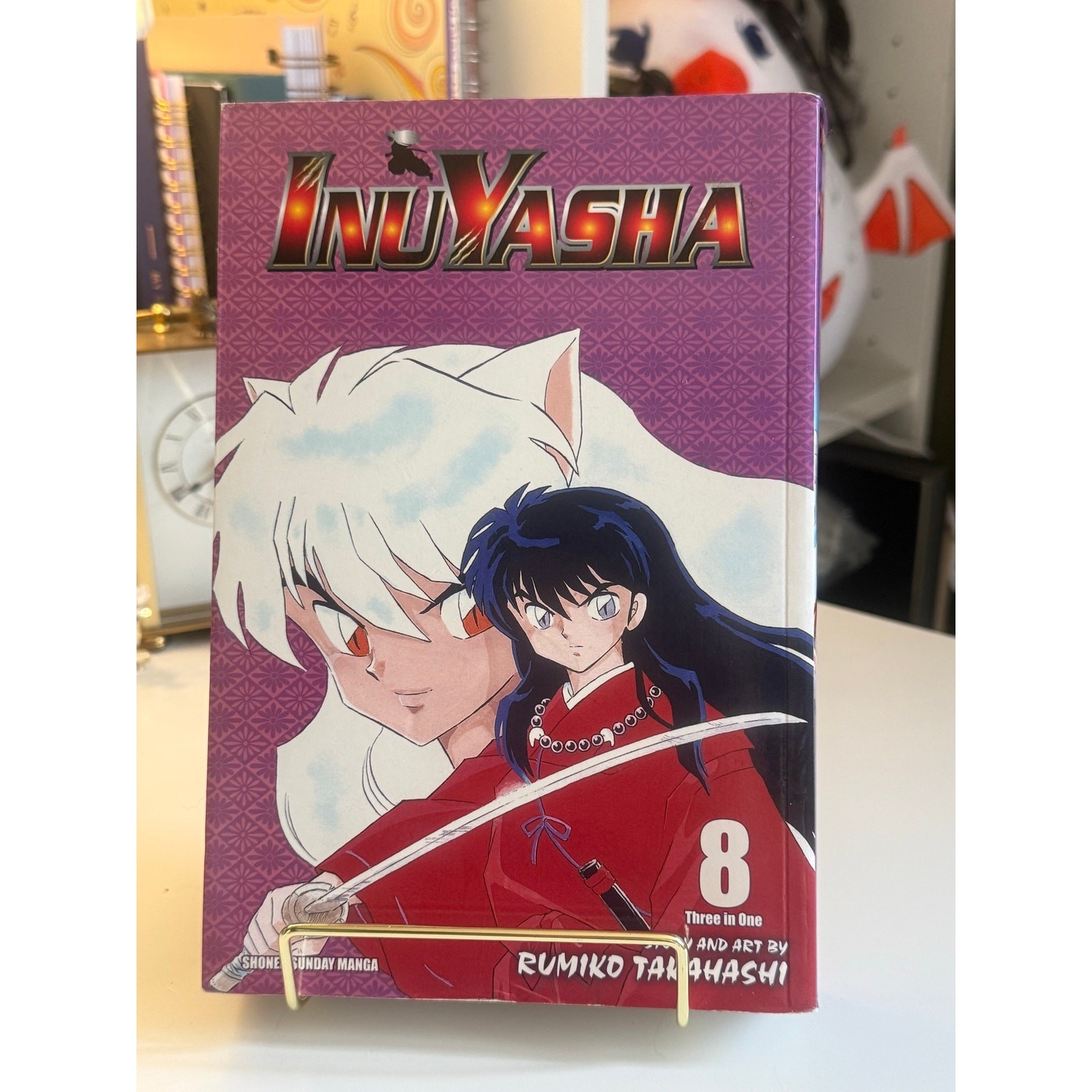 InuYasha by Rumiko Takahashi VIZBIG Volume 8 Softcove Paperback Manga 3 in 1