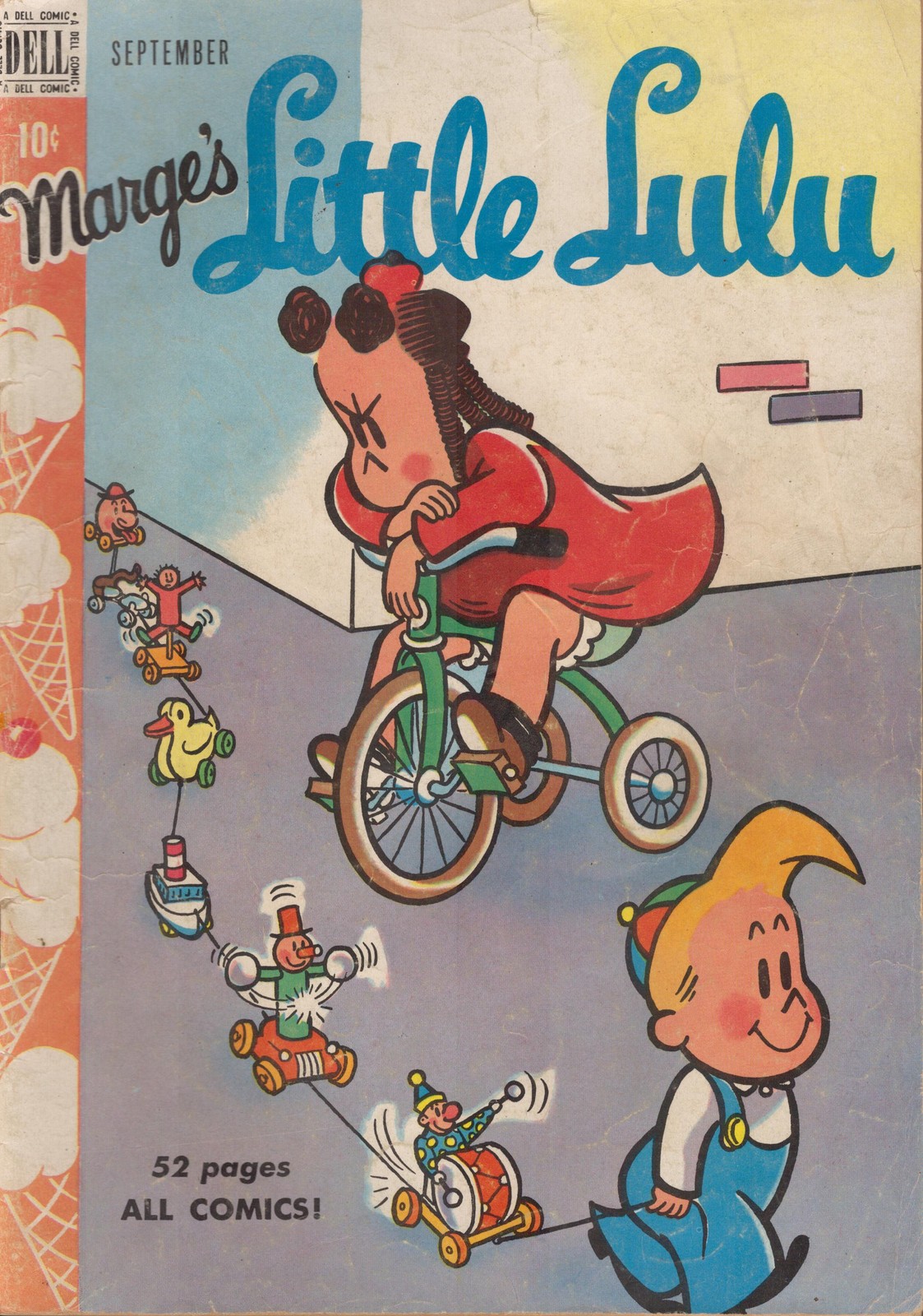 53448: DELL COMICS MARGE’S LITTLE LULU #1 VG Grade 53448: DELL COMICS MARGE’S LITTLE LULU #1 VG Grade