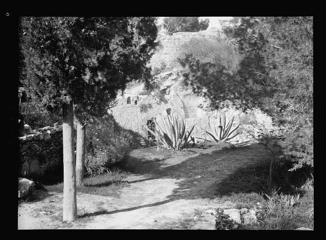 Photo:Jerusalem Palestine 1900s Gordon�s Calvary Garden Tomb