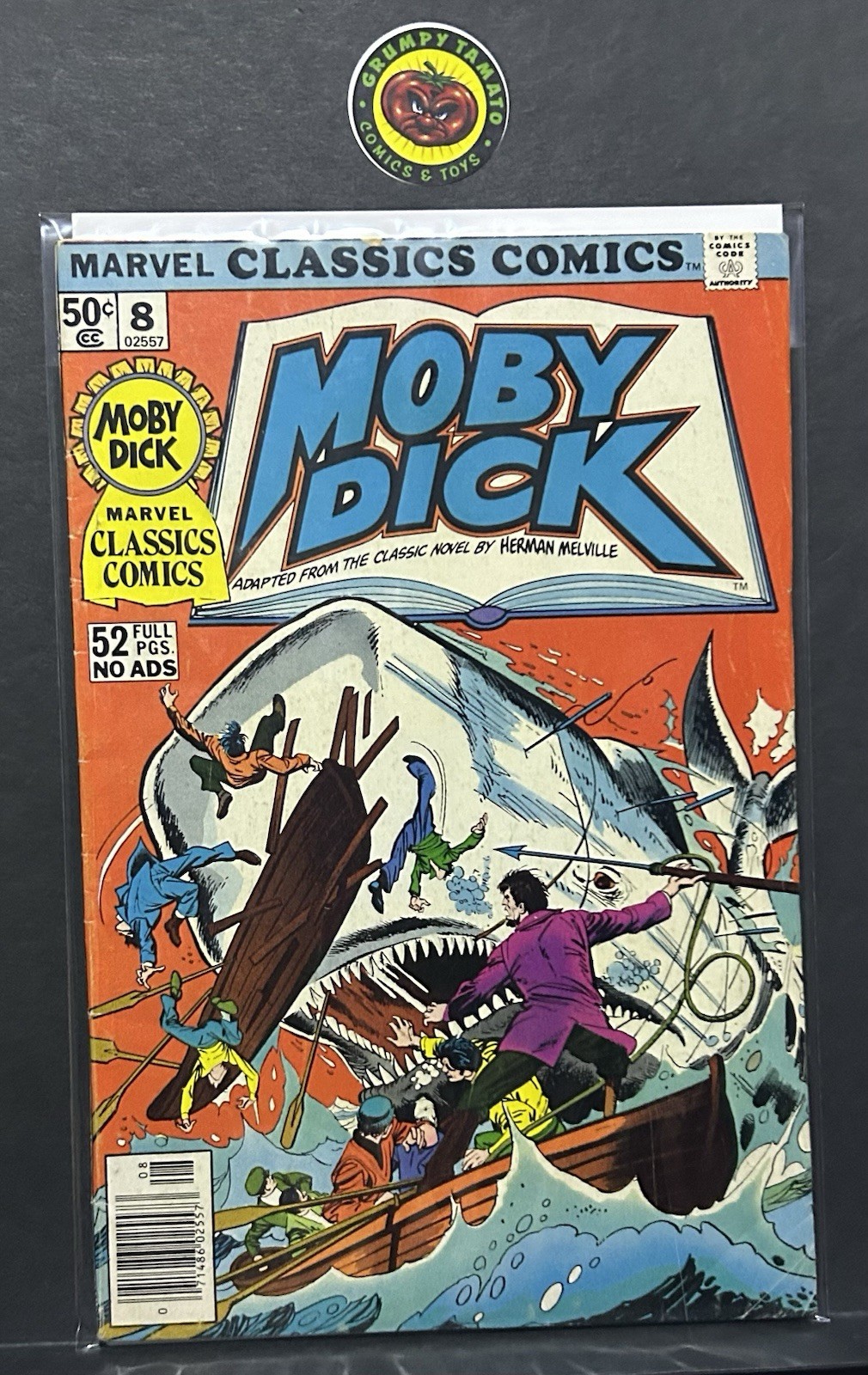 Marvel Classics: Moby Dick - #8 - Marvel - 1976 - FN