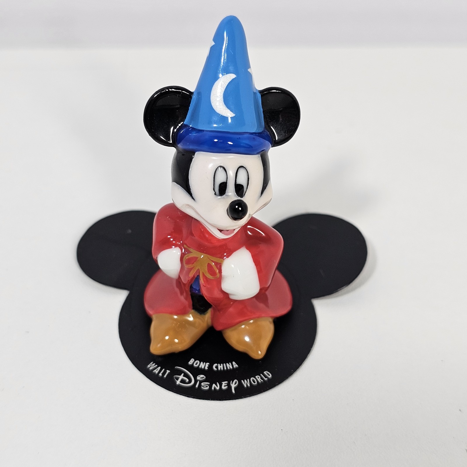 Vintage Disney World Mickey Mouse Sorcerer Hat Figurine Bone China Vintage Disney World Mickey Mouse Sorcerer Hat Figurine Bone China