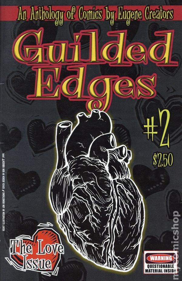Guilded Edges #2 VG 1999 Stock Image Low Grade