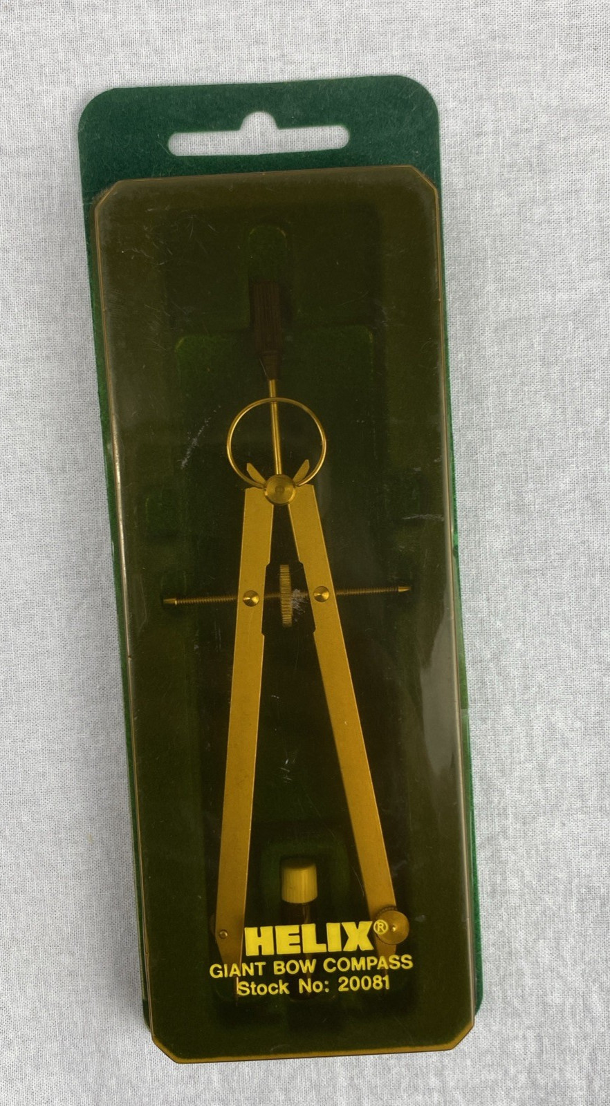 Vintage Helix Giant Bow Compass 20081 Made in Germany Drafting Tool Original Vintage Helix Giant Bow Compass 20081 Made in Germany Drafting Tool Original