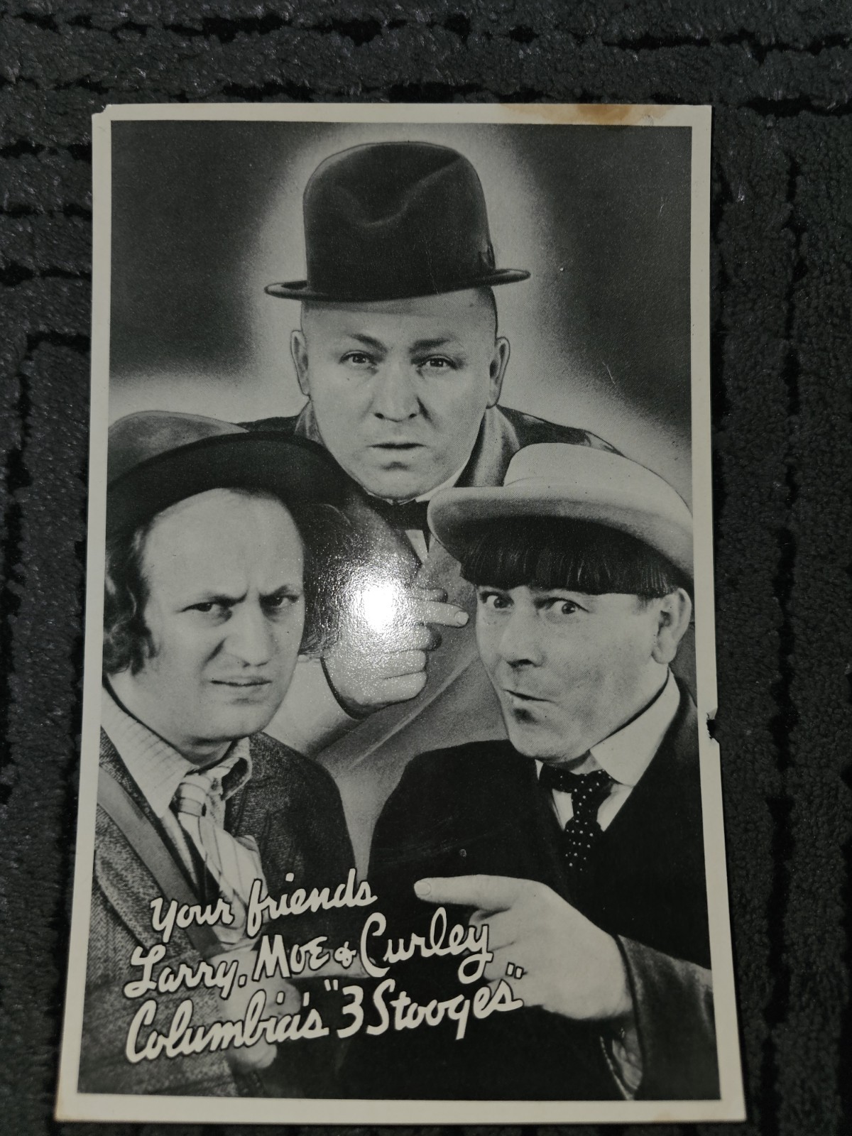 1937 3 Three Stooges Promotion Pillsbury Card 1937 3 Three Stooges Promotion Pillsbury Card
