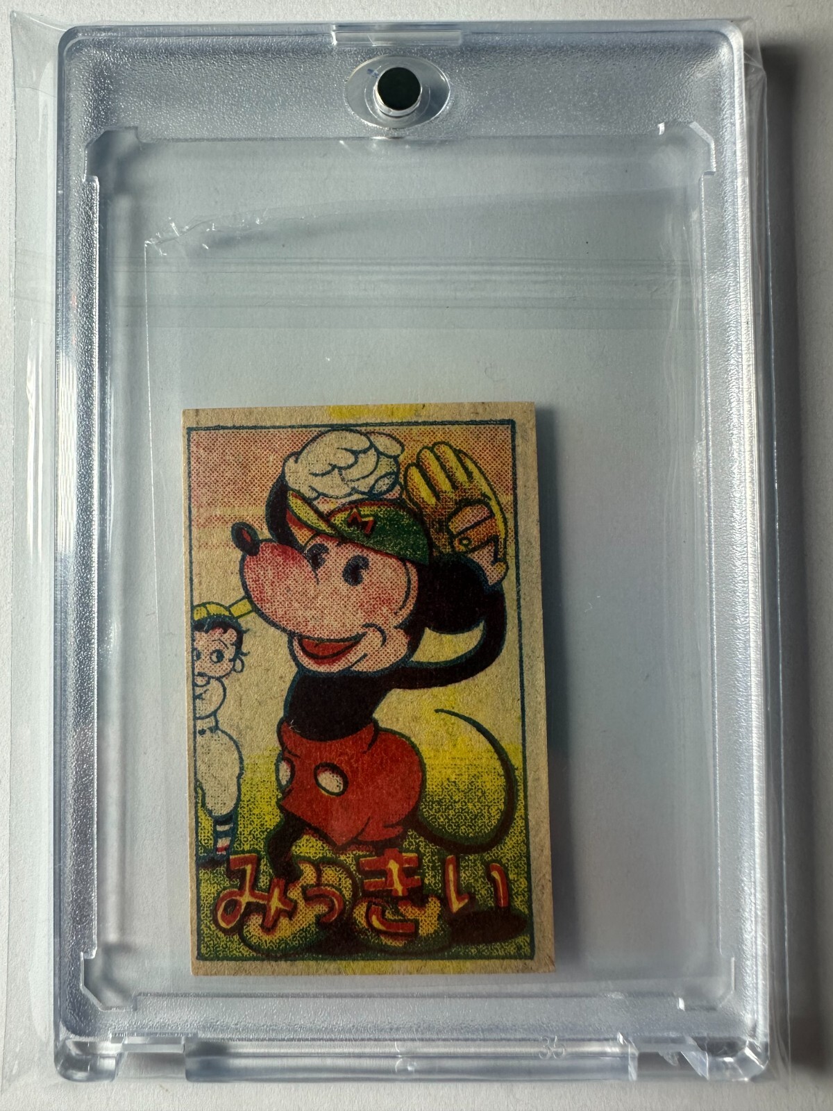 VINTAGE 1940\'s Japanese Menko Cards Mickey Mouse/Pinnochio YOU PICK