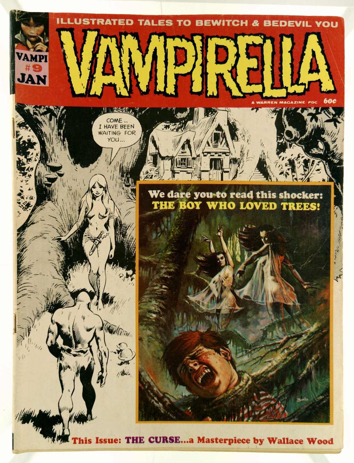 Vampirella #9 1971 Warren Comics VG- Comic Book