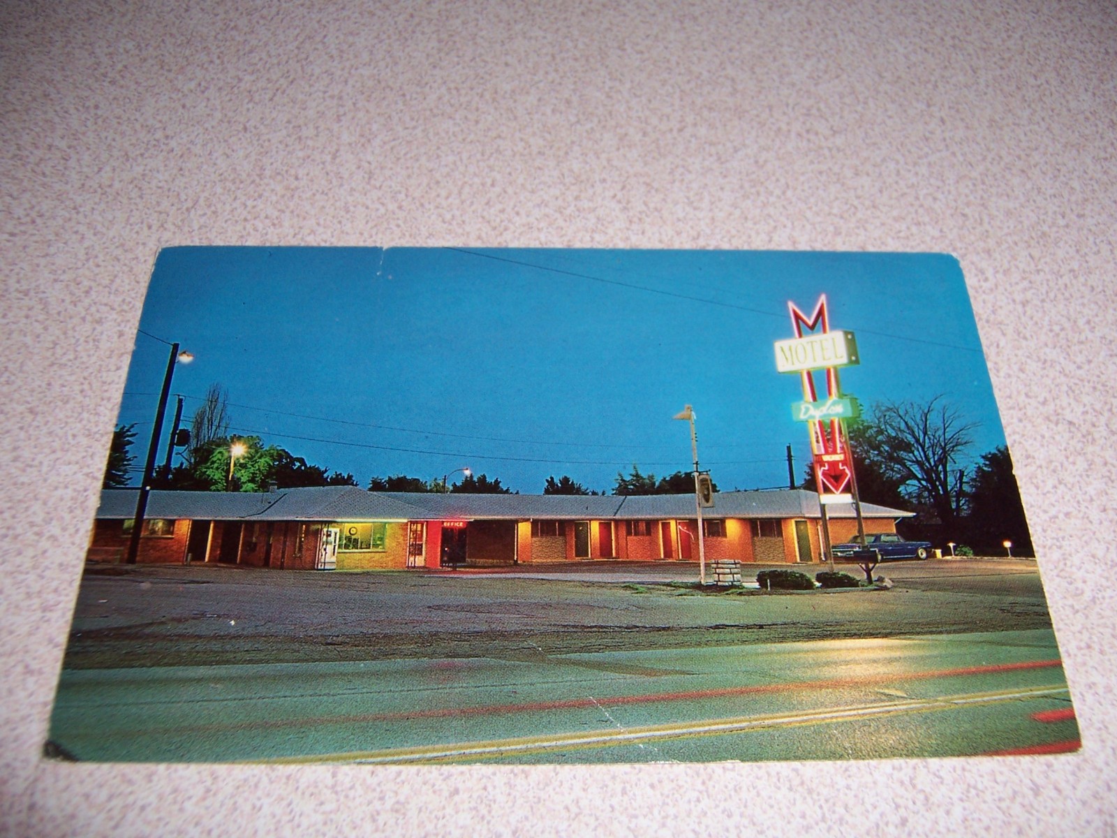 1960s DUPLEX MOTEL, ST. LOUIS, MO. VTG POSTCARD