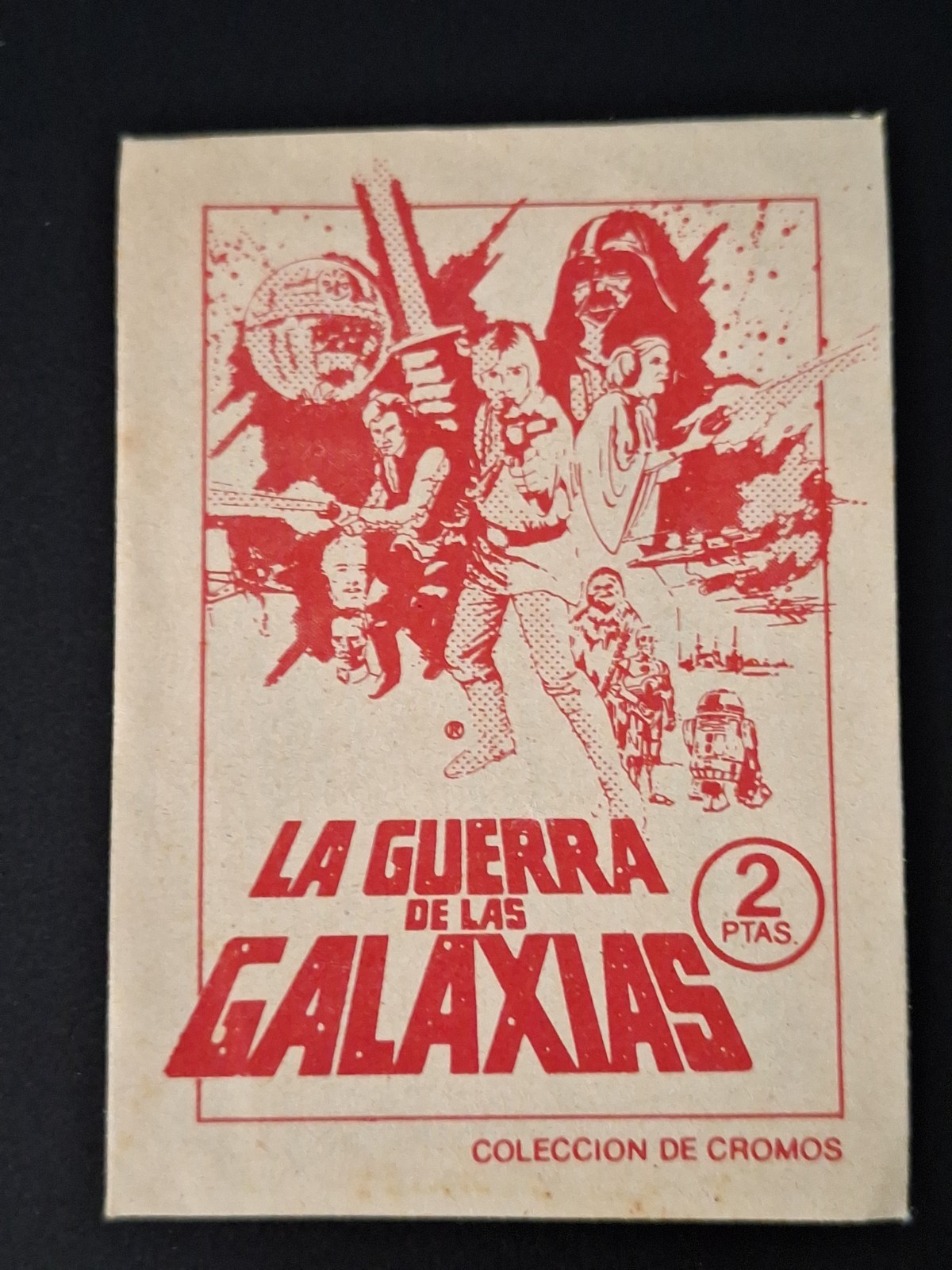 1977 Pacosa 2 Star Wars Sealed Wax Pack La Guerra De Las Galaxias Barcelona RARE