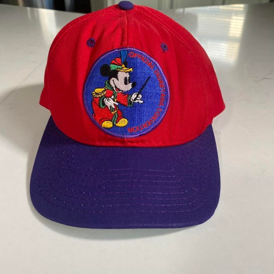 Vintage 1993 Disneyana Convention Hat Goofy\'s Hat Co. Mickey Mouse Conductor