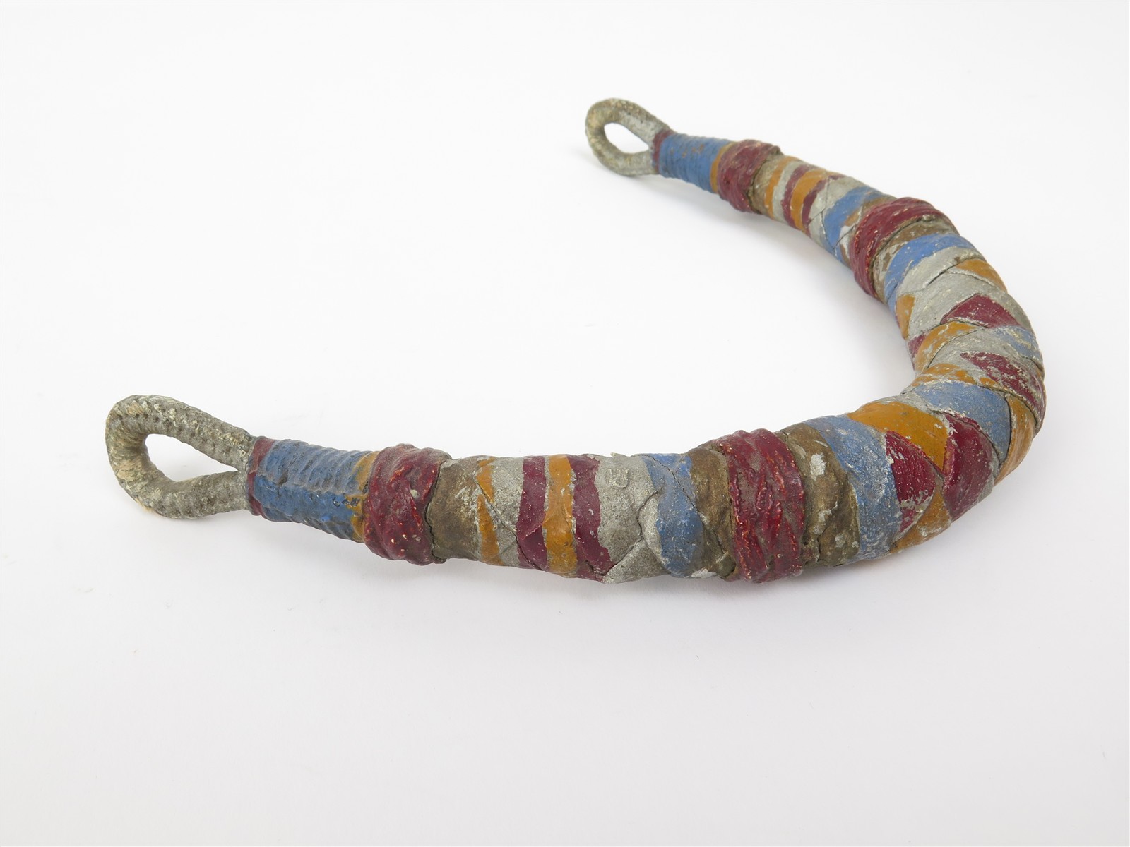 Antique Sailor Woven Becket Securnig Rope or Handle 7.75\