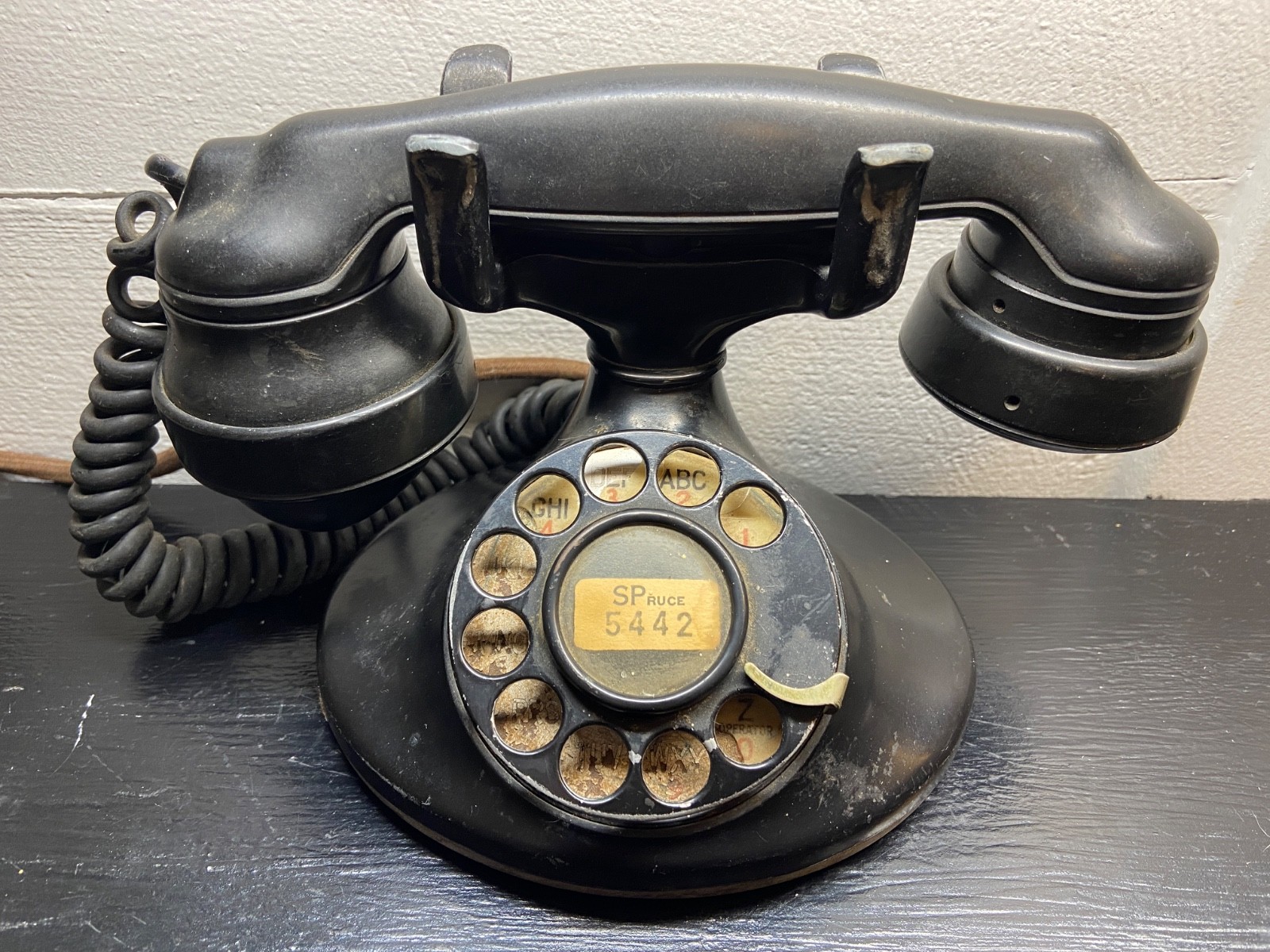 ☎️ 1930s Western Electric 202 Rotary Phone — Straight Out of a Detective Movie