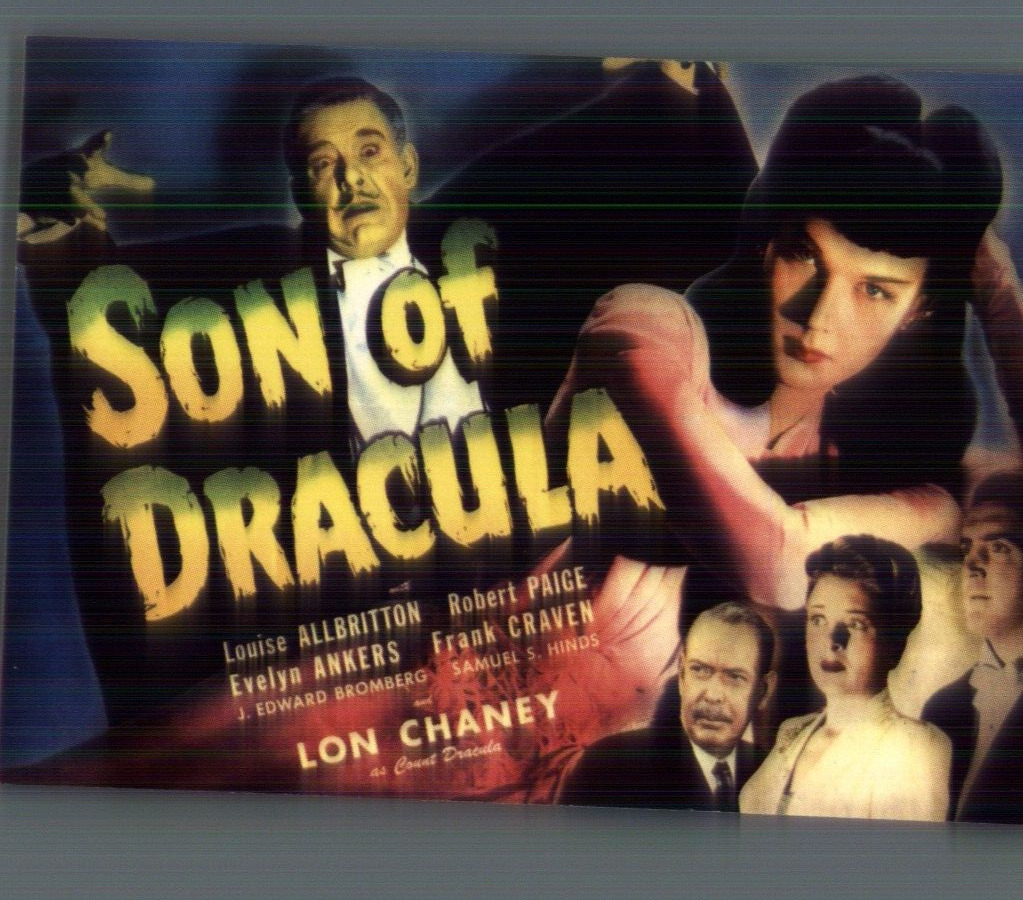 Son Of Dracula 2009 breygent movie Poster card
