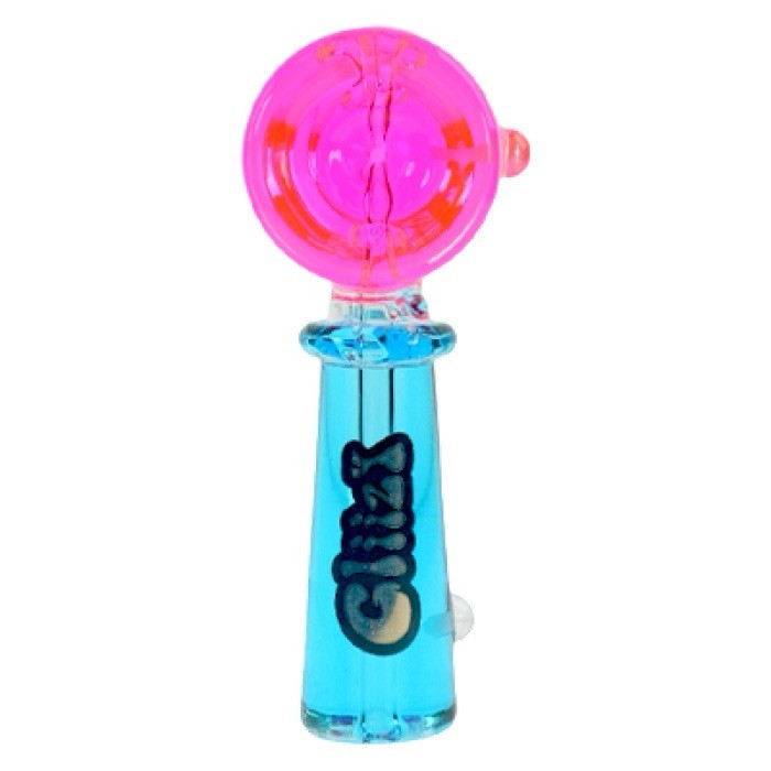4.5 INCH GLIIZY TULU GLYCERIN GLASS HAND PIPE *USA*