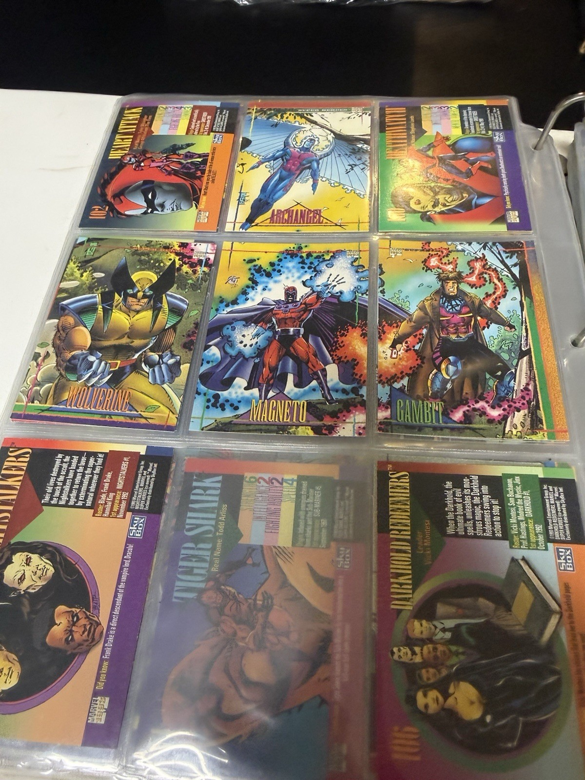 98 Vintage Marvel Trading Cards 1993 SkyBox Lot NM Comic Collection Rare