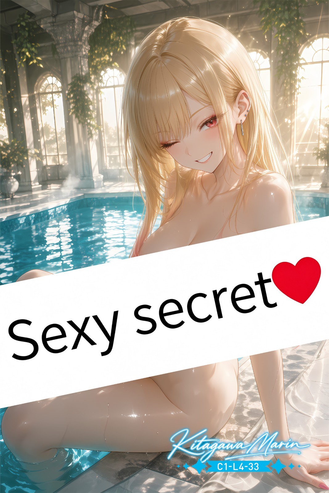 Kitagawa Mari Waifu Card Sexy Anime Goddess Collectible Cards A5 With NFC Video
