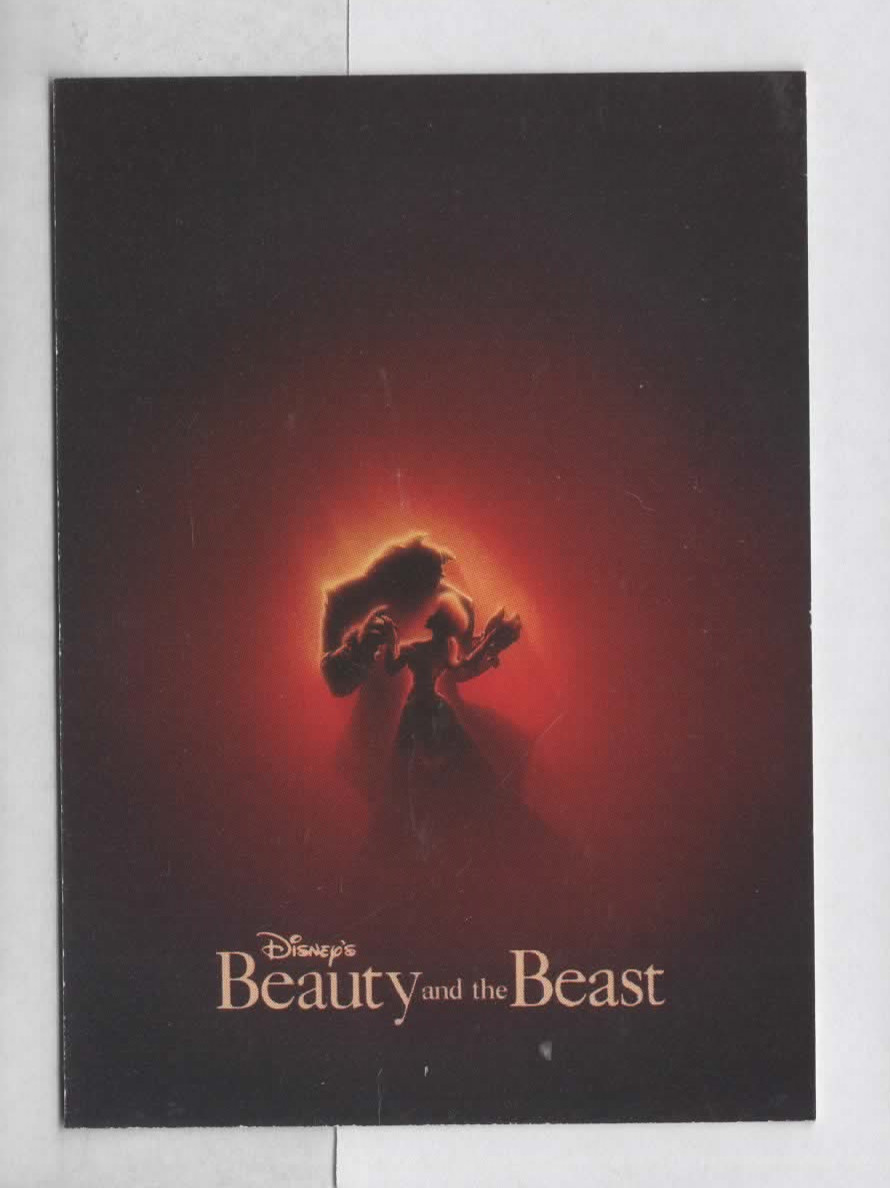 8E6-1 NEW UNCIRCULATED 1992 Disney Beauty and the Beast Trading Card Singles
