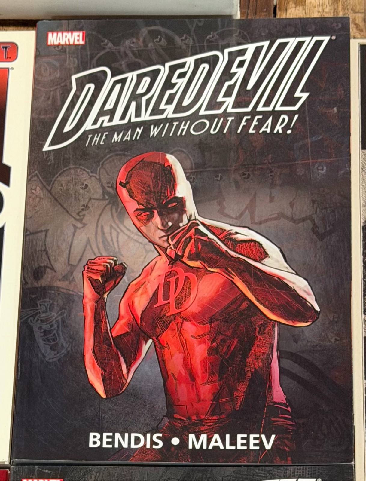 Daredevil: The Man Without Fear Hardcover Marvel Bendis & Maleev