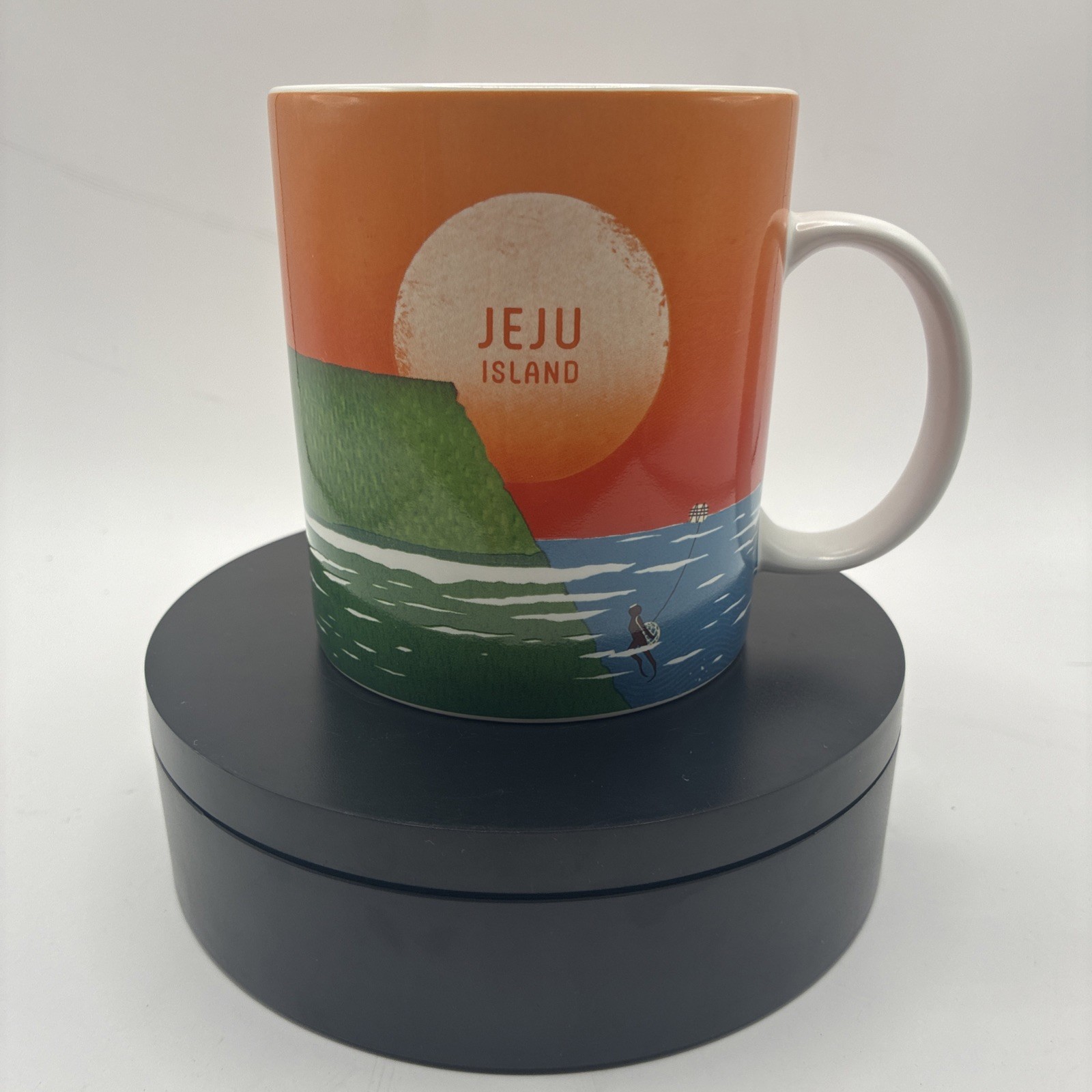 Starbucks 2014 JEJU ISLAND SOUTH KOREA Mug Cup w/ tag RARE