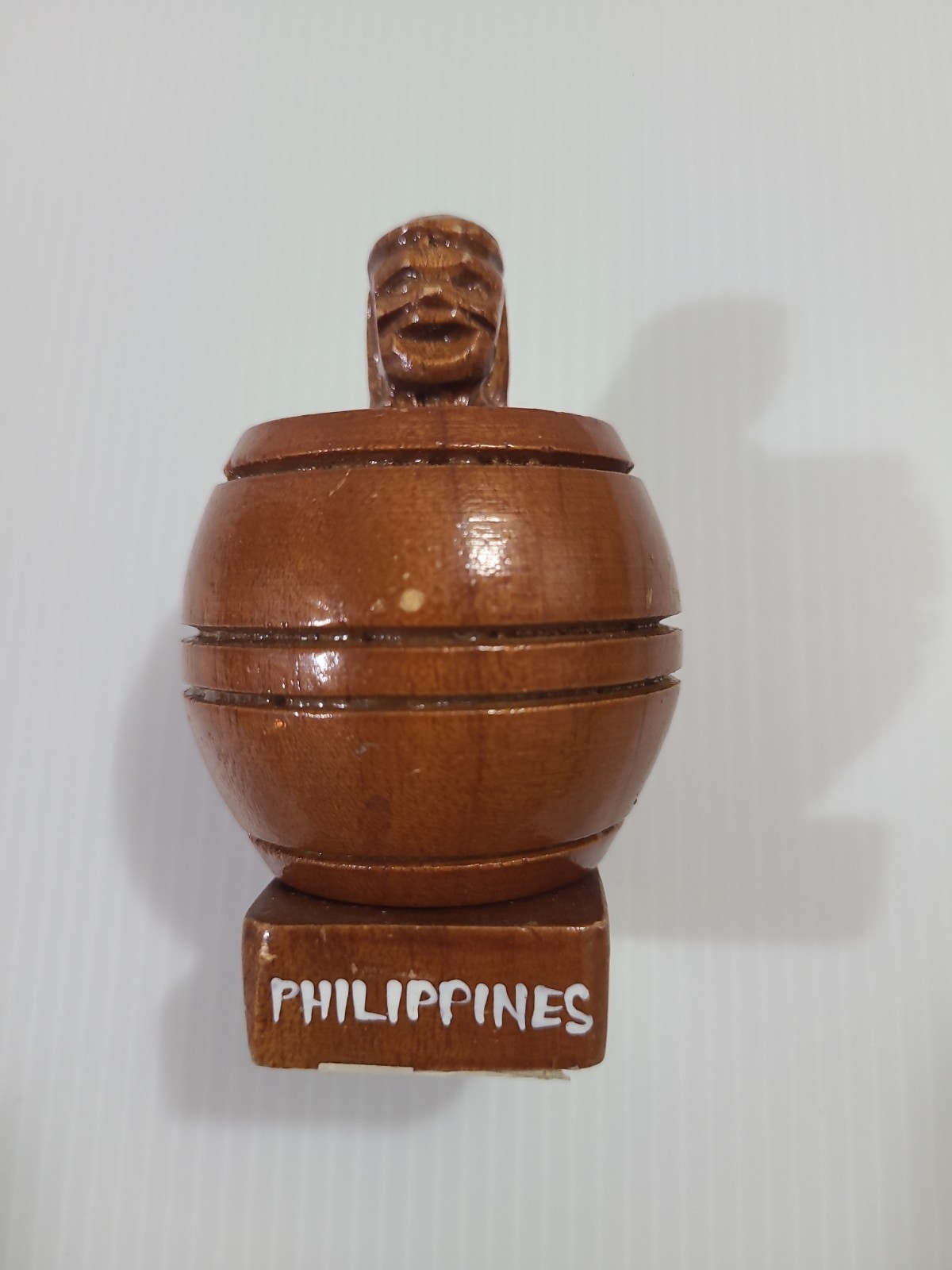 Philippines Novelty Wooden Barrel Man Naked Souvenir Adult Gag Gift