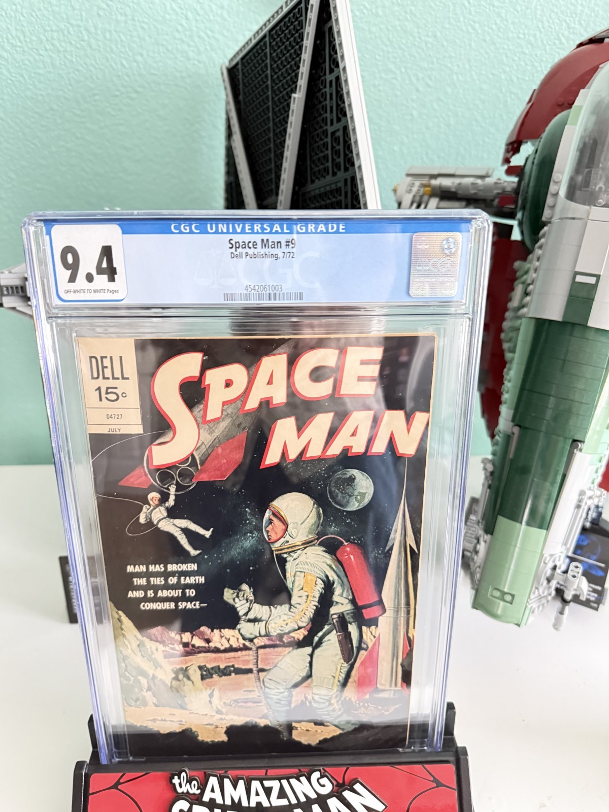 Space Man #9 Dell Pub. 7/72 CGC 9.4