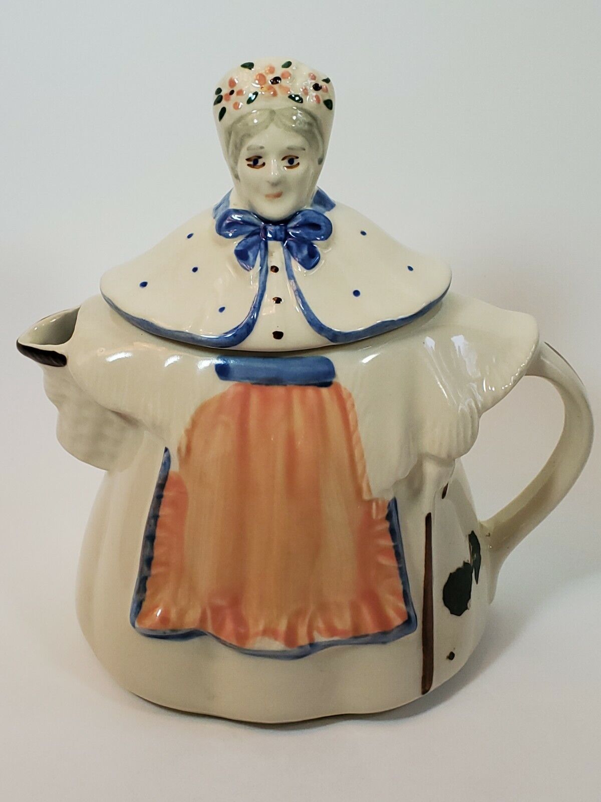 Vintage Shawnee Pottery 1940's Granny Ann Teapot Essex China Made in USA