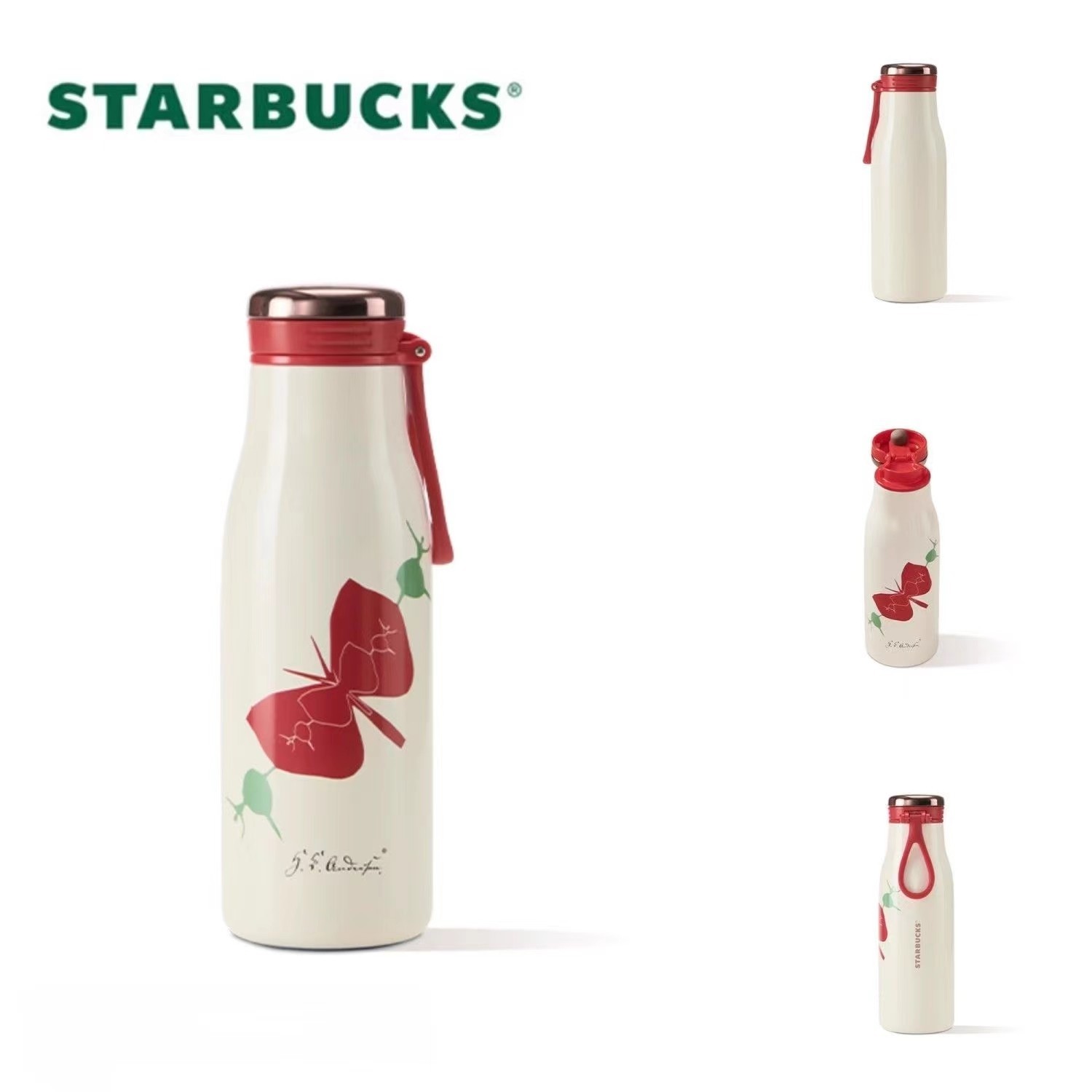 Starbucks Hans Christian Andersen Fairy‑Tale Butterfly Maiden 360ml Tumbler Starbucks Hans Christian Andersen Fairy‑Tale Butterfly Maiden 360ml Tumbler