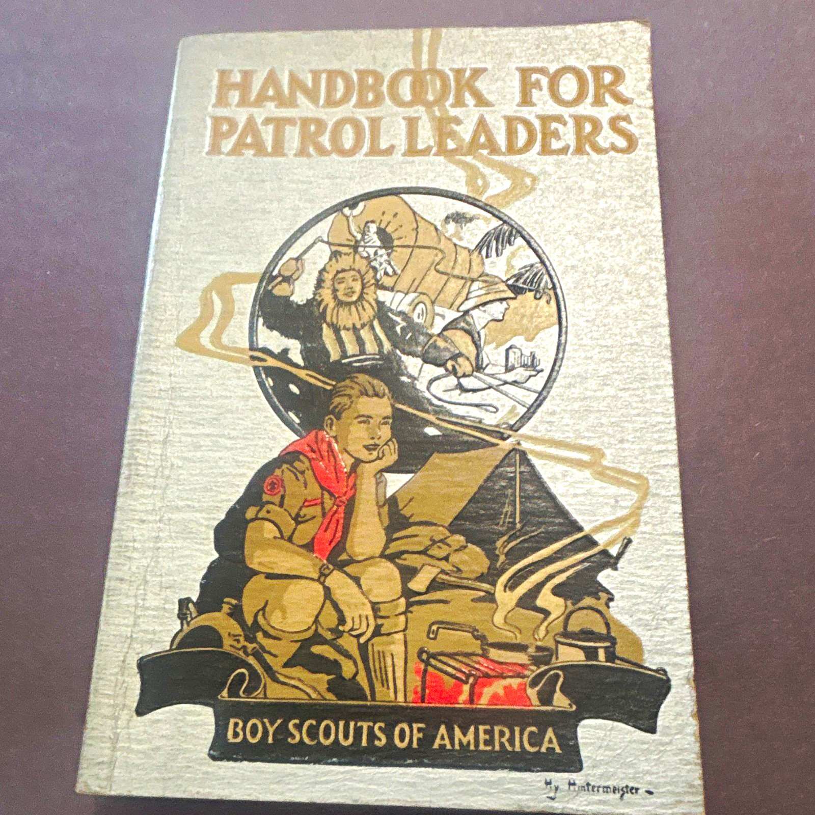 Boy Scouts of America Handbook for Patrol Leaders 1942 Boy Scouts Book