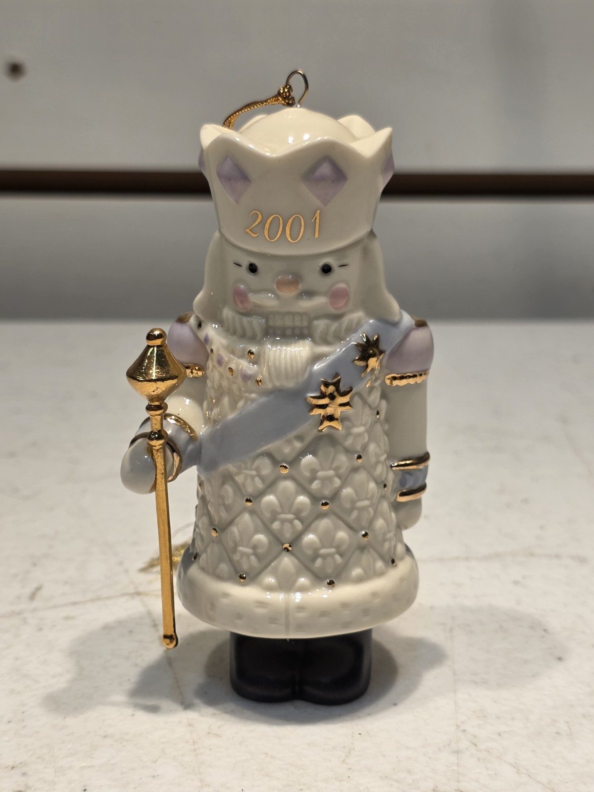 Lenox 2001 Annual Nutcracker King Porcelain Ornament