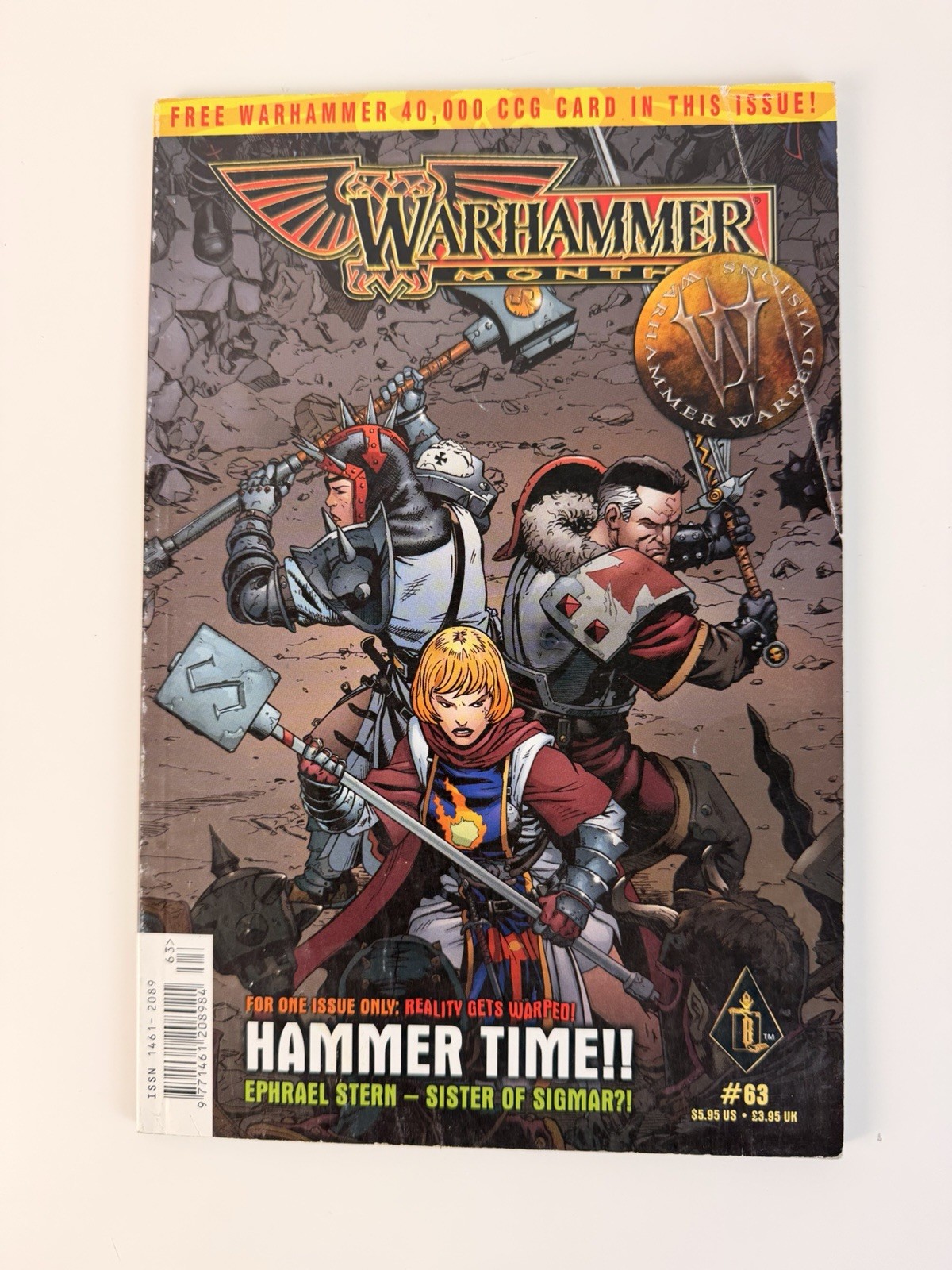 GW Warhammer Mon #63 • Hammer Time • Ephrael Stern • TPB