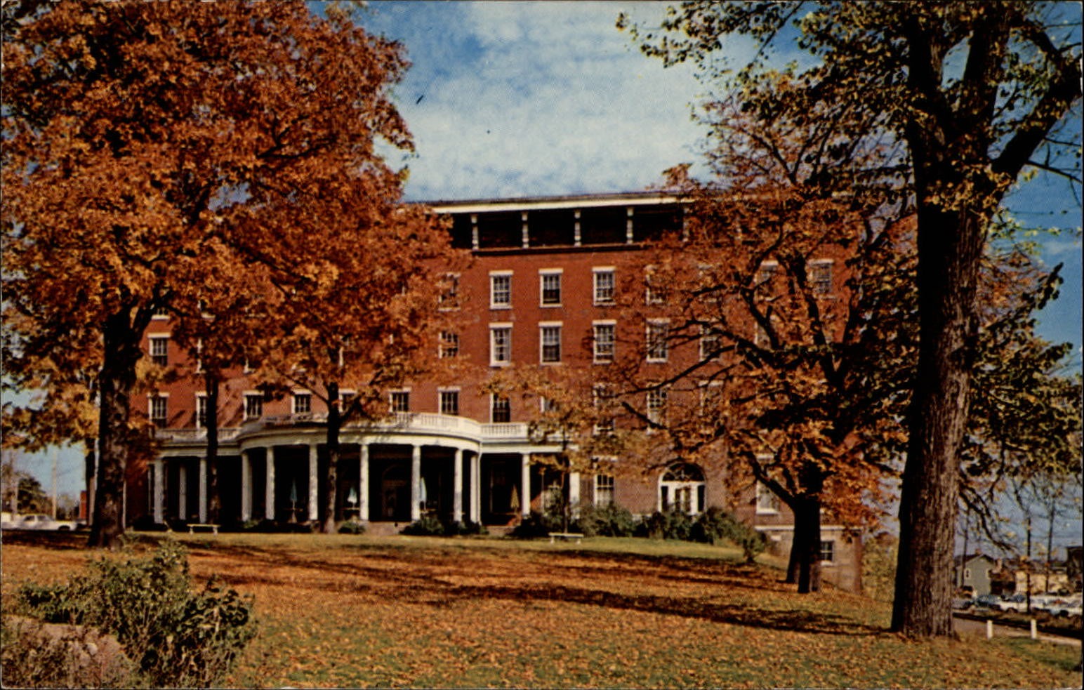 Canandaigua Inn ~ Canandaigua New York NY ~ 1960s postcard