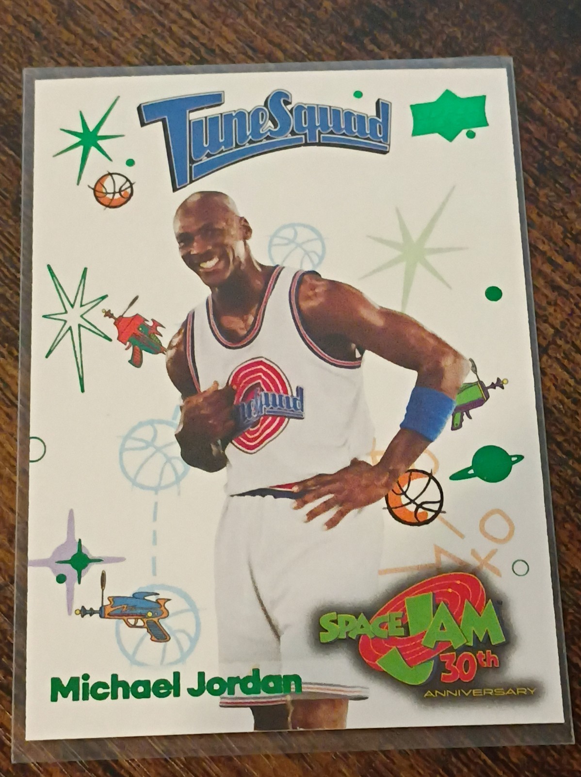 Upper Deck Space Jam 30th Anniversary Michael Jordan Tune Squad Bulls GOAT #10