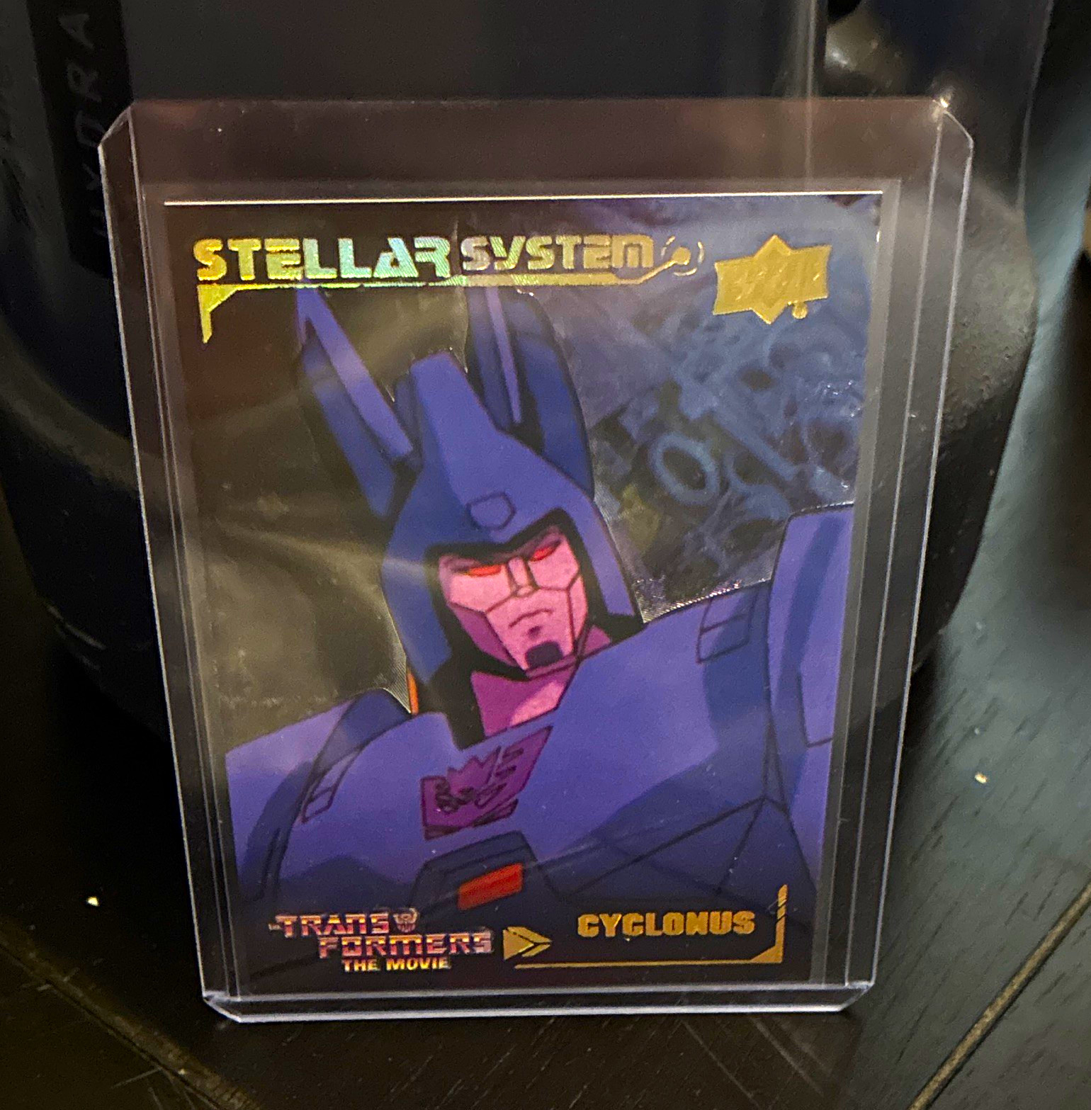 Upper Deck Stellar System Transformers: The Movie Cyclonus SS-10 Serial #5/5