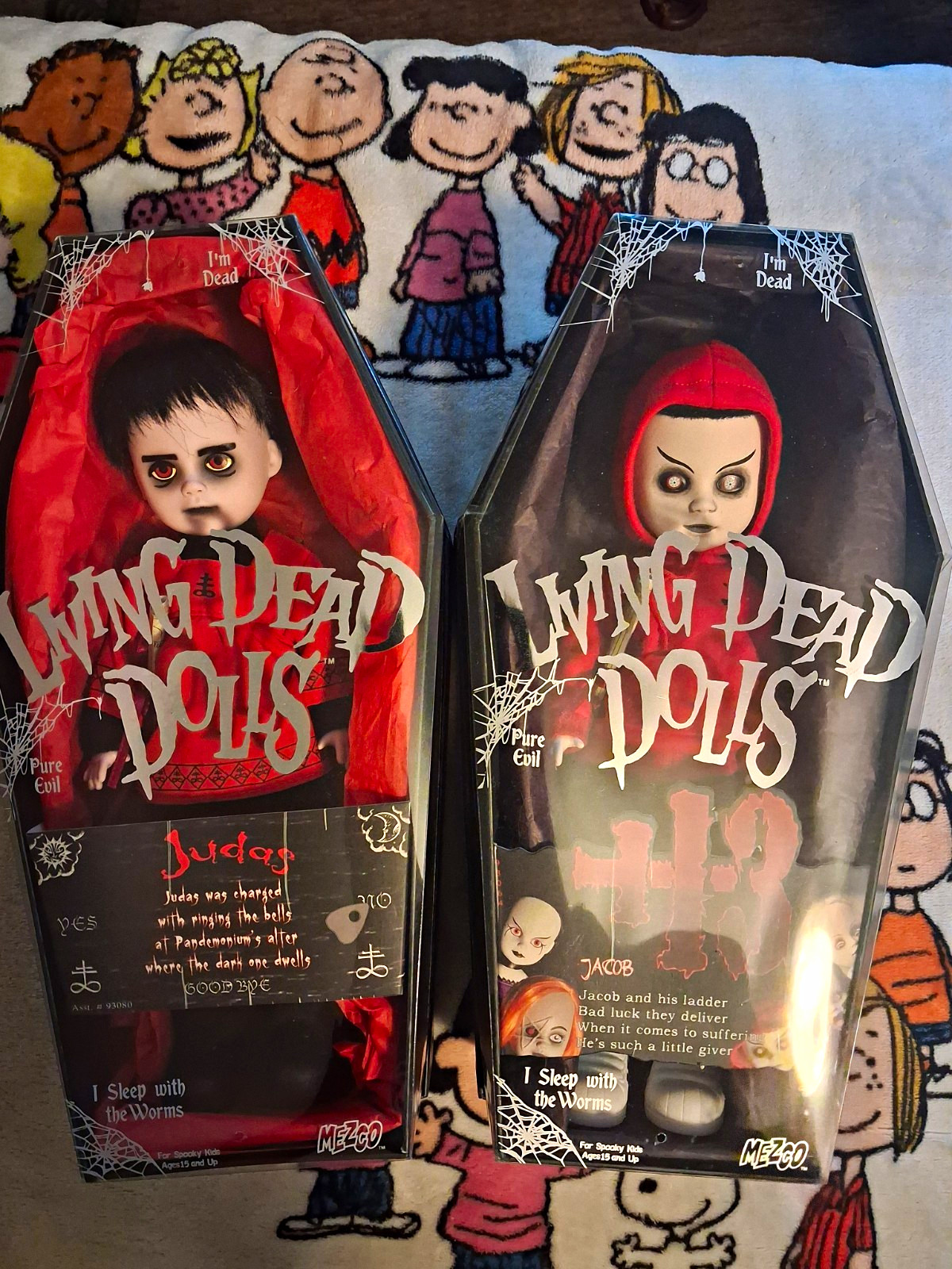 Mezco Living Dead Dolls Judas & Jacob Lot