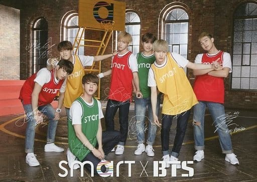 BTS (Bangtan Boys) Photocard smart x BTS Japan